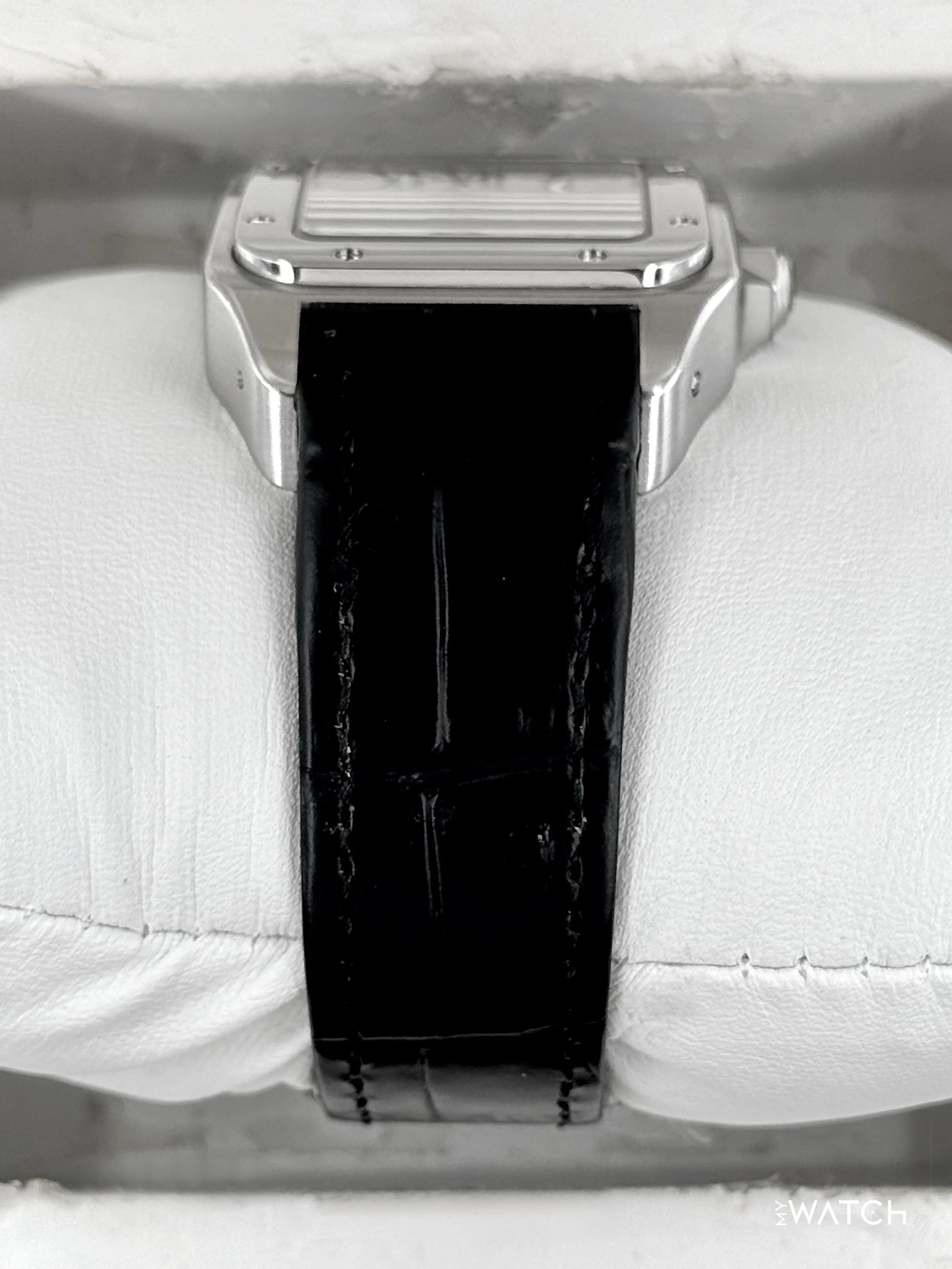 Cartier Santos 100 33mm 2878 Stainless Steel White Dial - Image 3