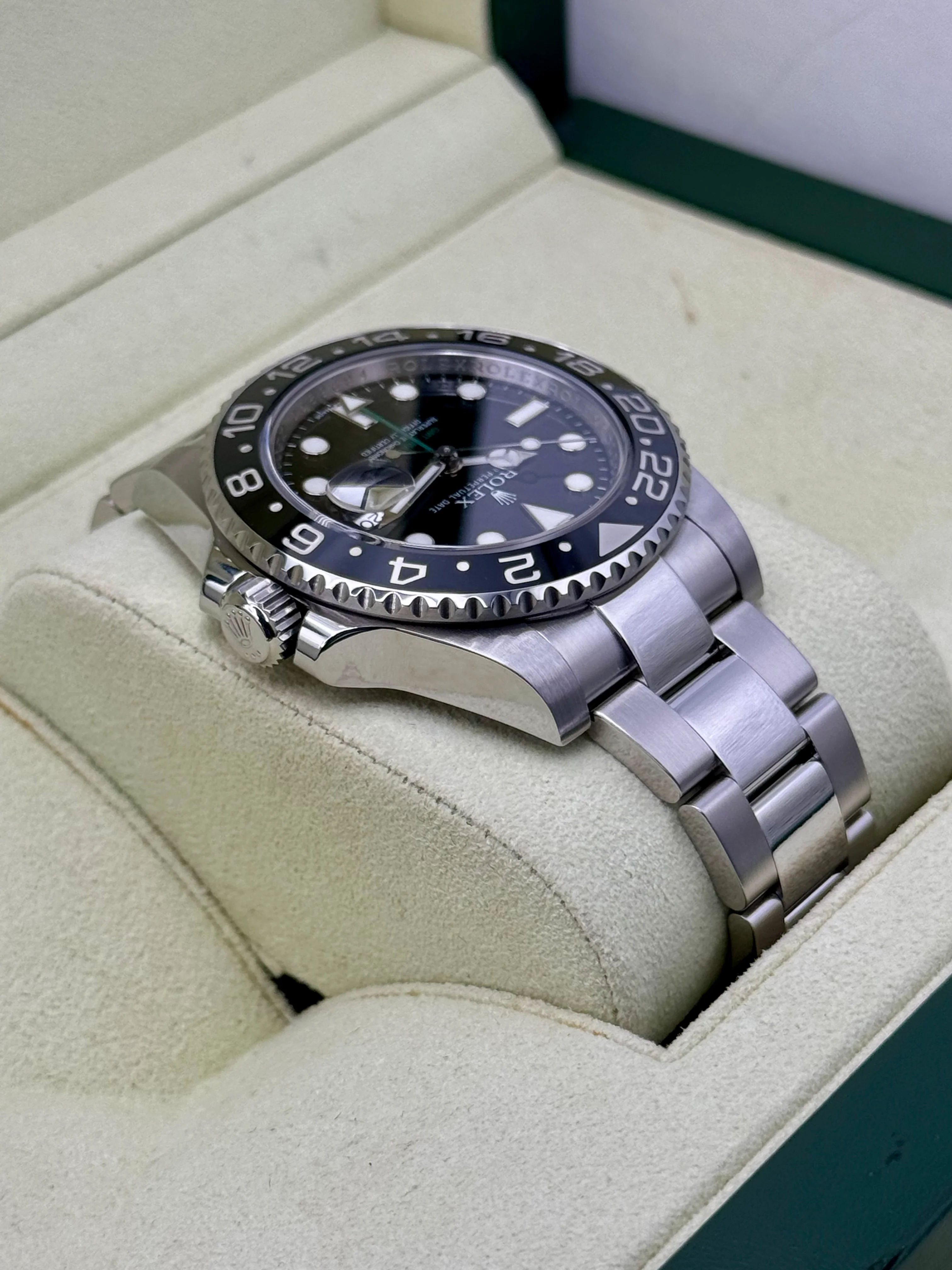 2012 Rolex GMT-Master II 40mm 116710LN Stainless Steel Black Dial - Image 8