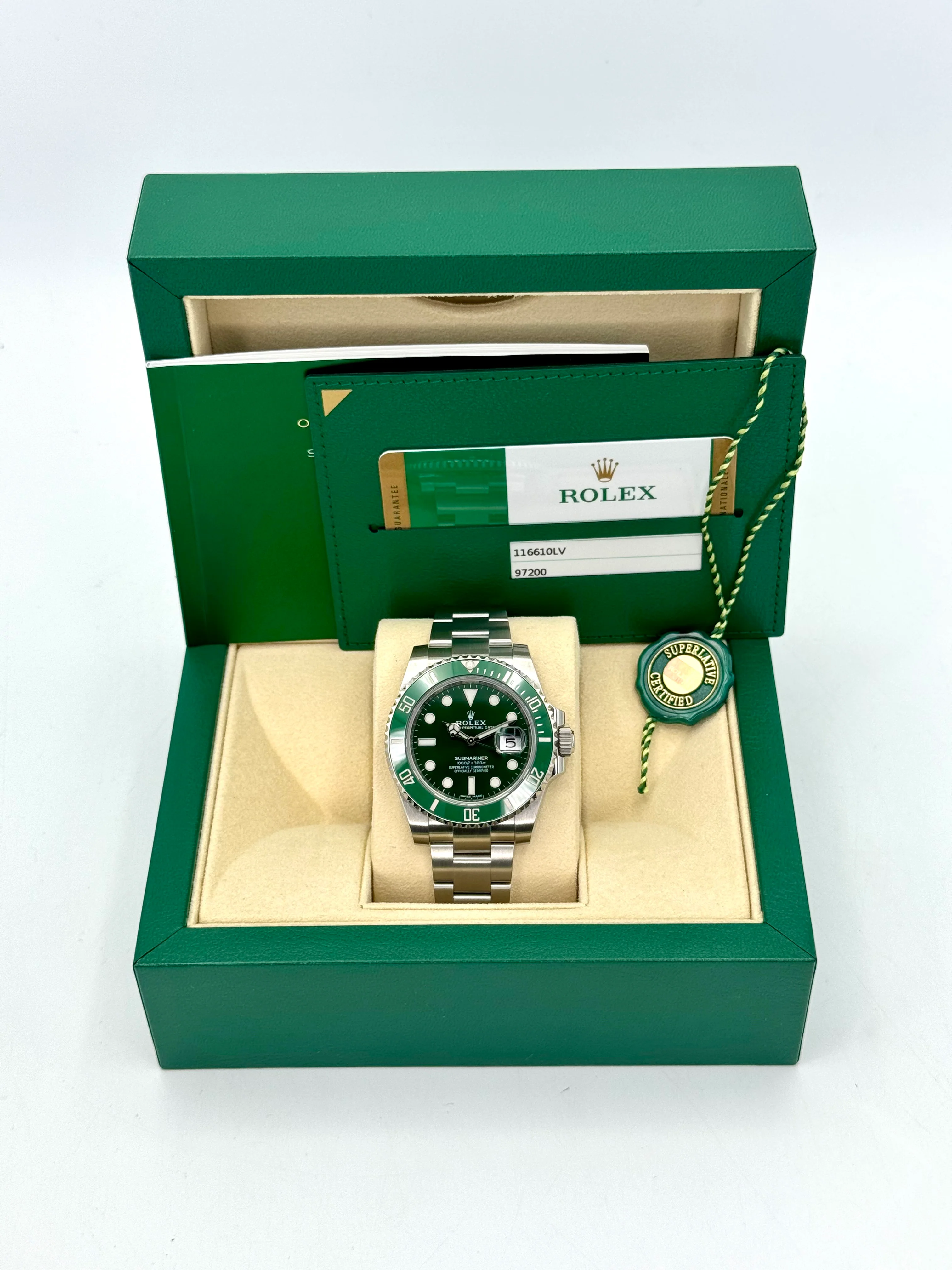 2017 Rolex Submariner "Hulk" 40mm 116610LV Green Dial - Image 11