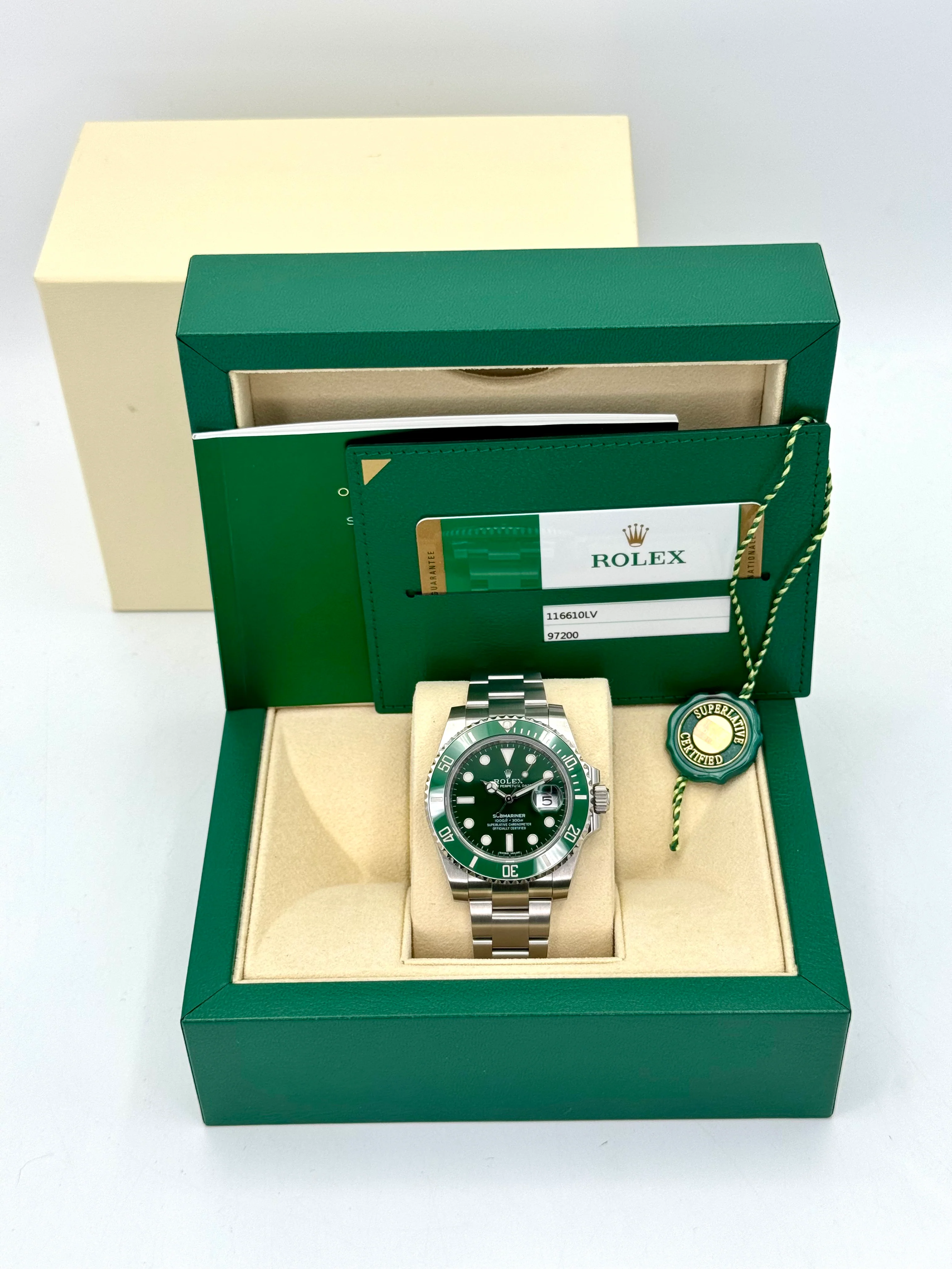 2017 Rolex Submariner "Hulk" 40mm 116610LV Green Dial - Image 12