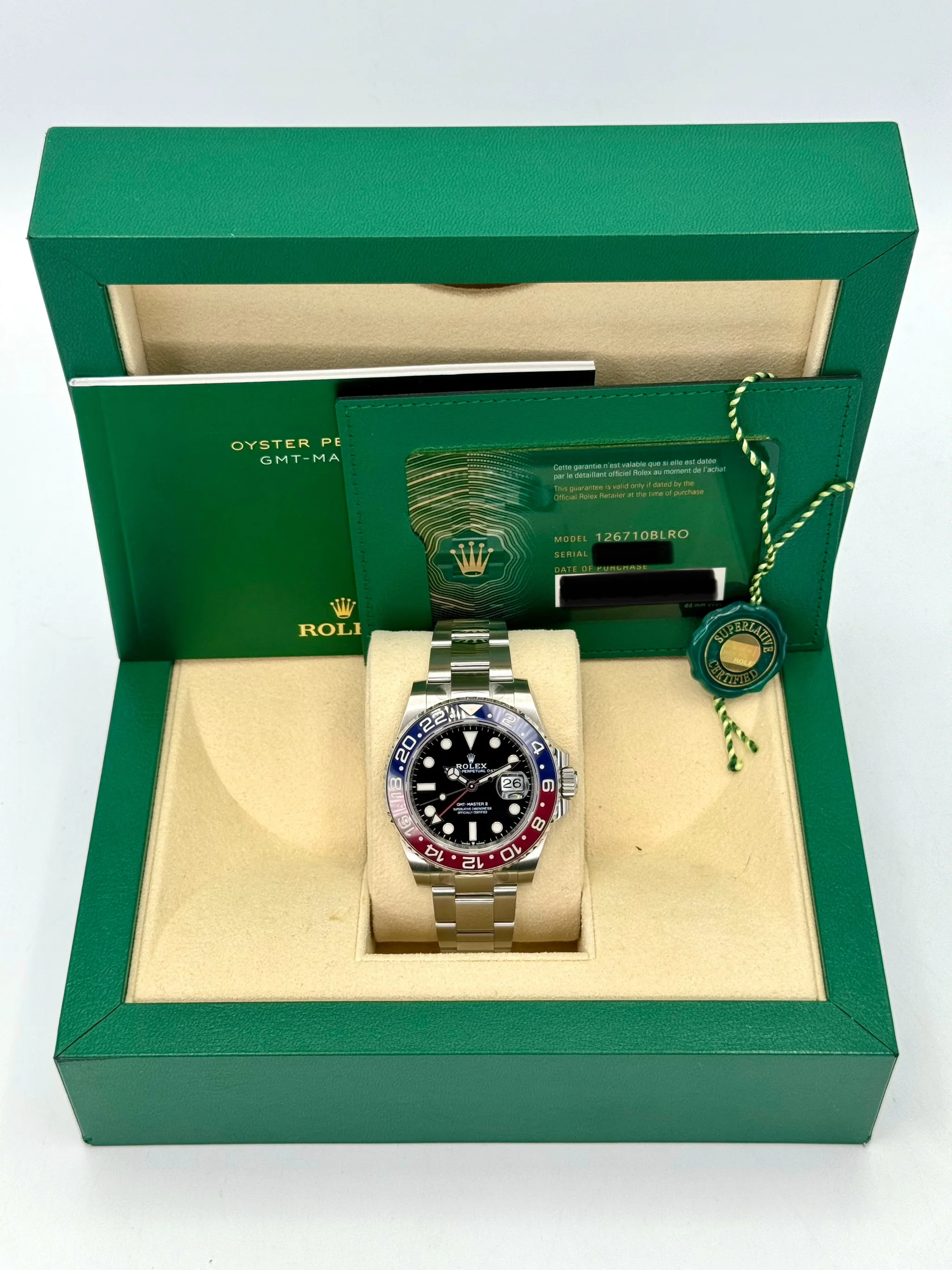 2022 Rolex GMT-Master II "Pepsi" 40mm 126710BLRO Oyster - Image 11