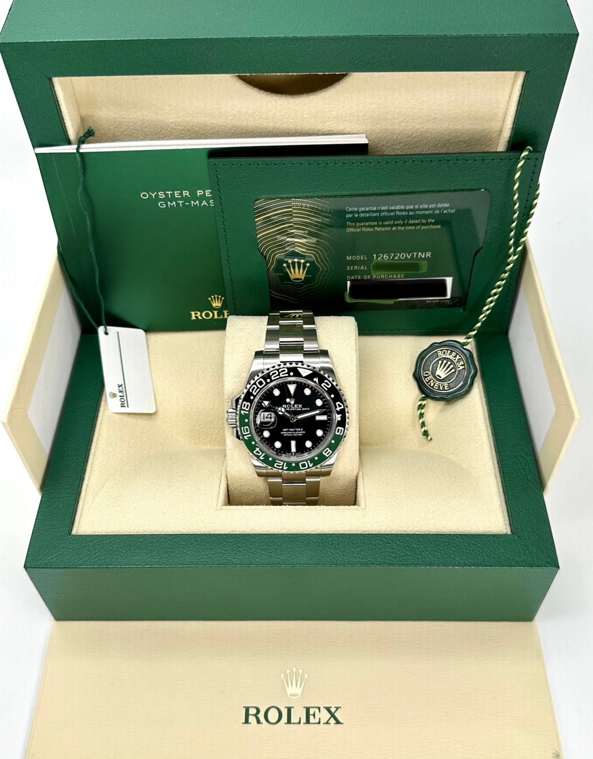 NEW 2024 Rolex GMT-Master II "Sprite" 40mm 126720VTNR Oyster - Image 11