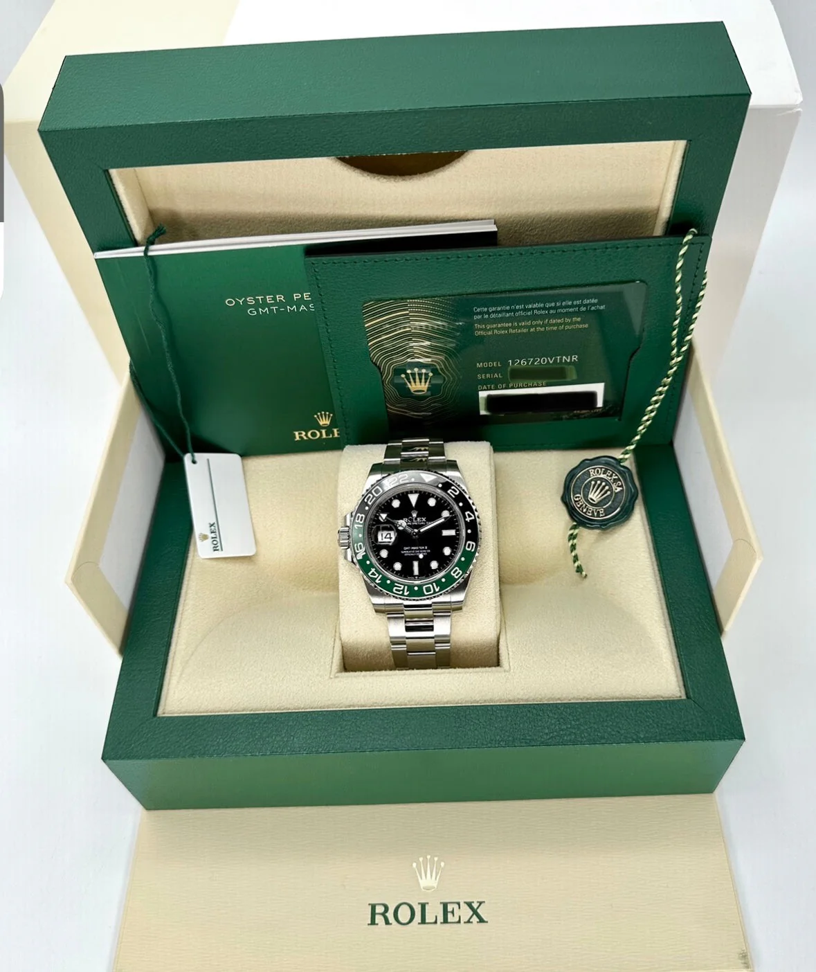 NEW 2024 Rolex GMT-Master II "Sprite" 40mm 126720VTNR Oyster - Image 12