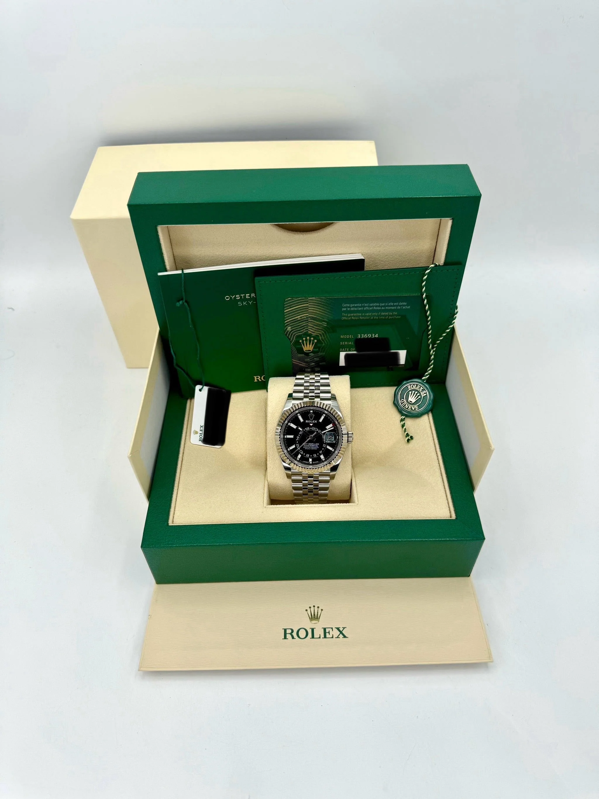 NEW 2024 Rolex Sky-Dweller 42mm 336934 Jubilee Black Dial - Image 12