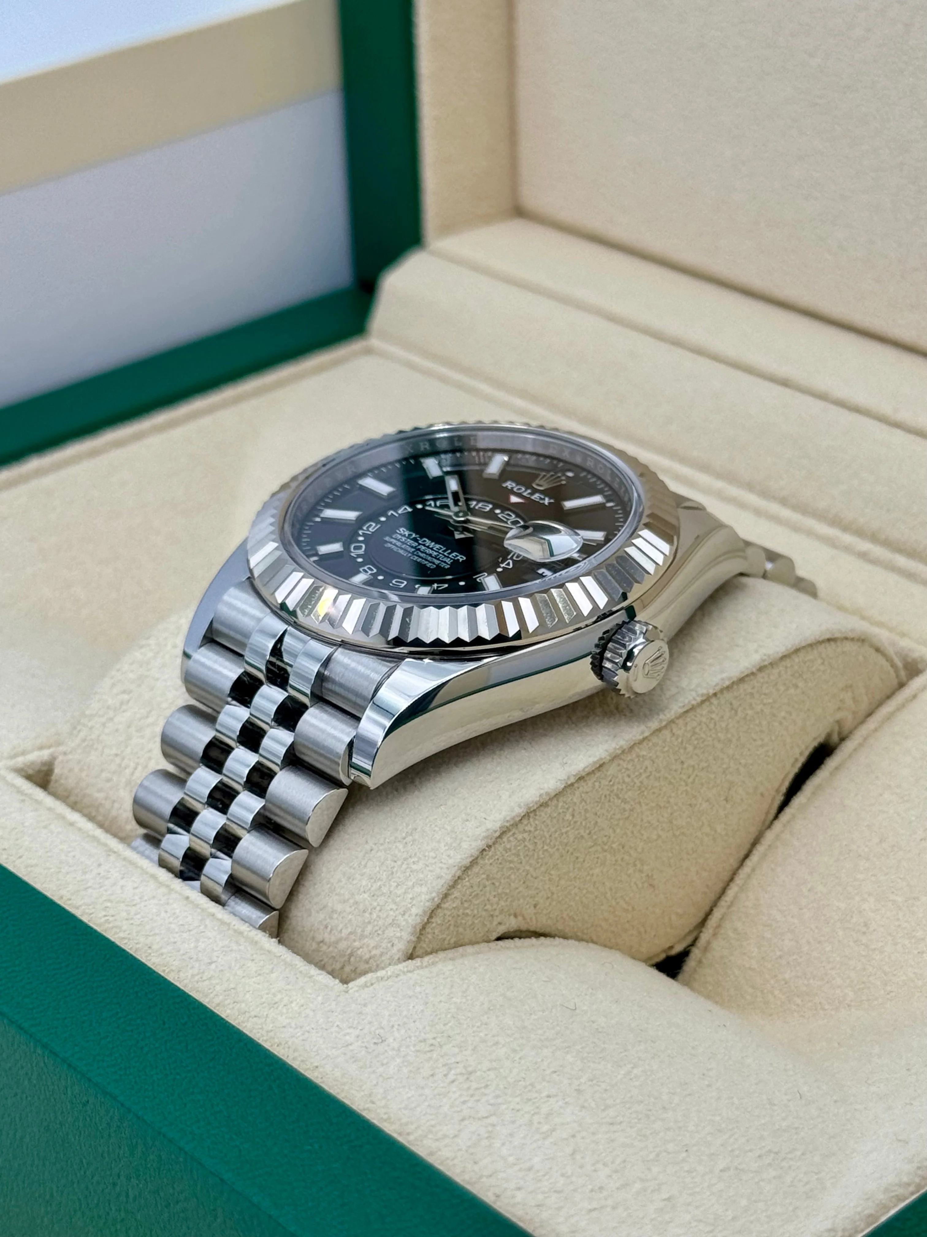 NEW 2024 Rolex Sky-Dweller 42mm 336934 Jubilee Black Dial - Image 5