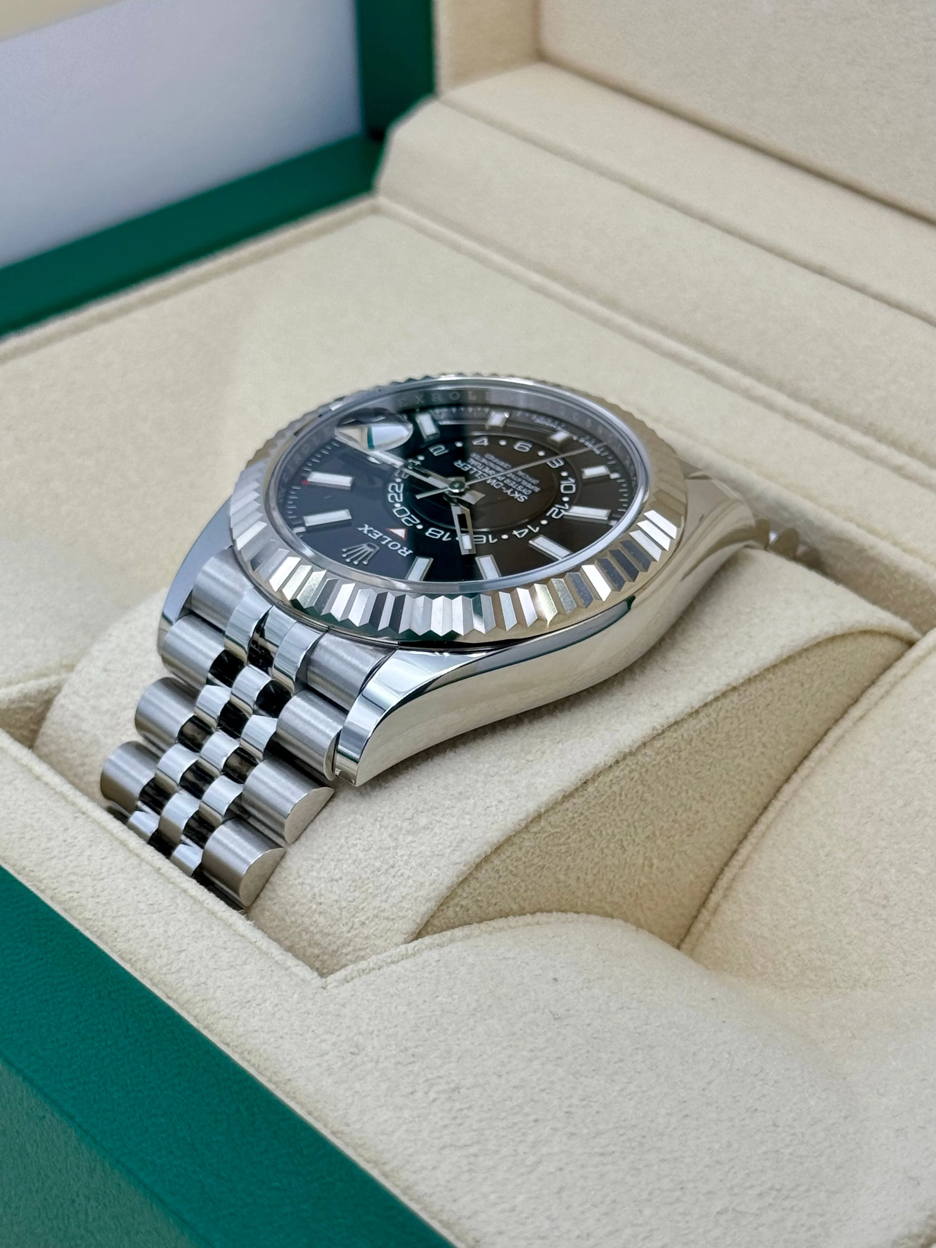 NEW 2024 Rolex Sky-Dweller 42mm 336934 Jubilee Black Dial - Image 7