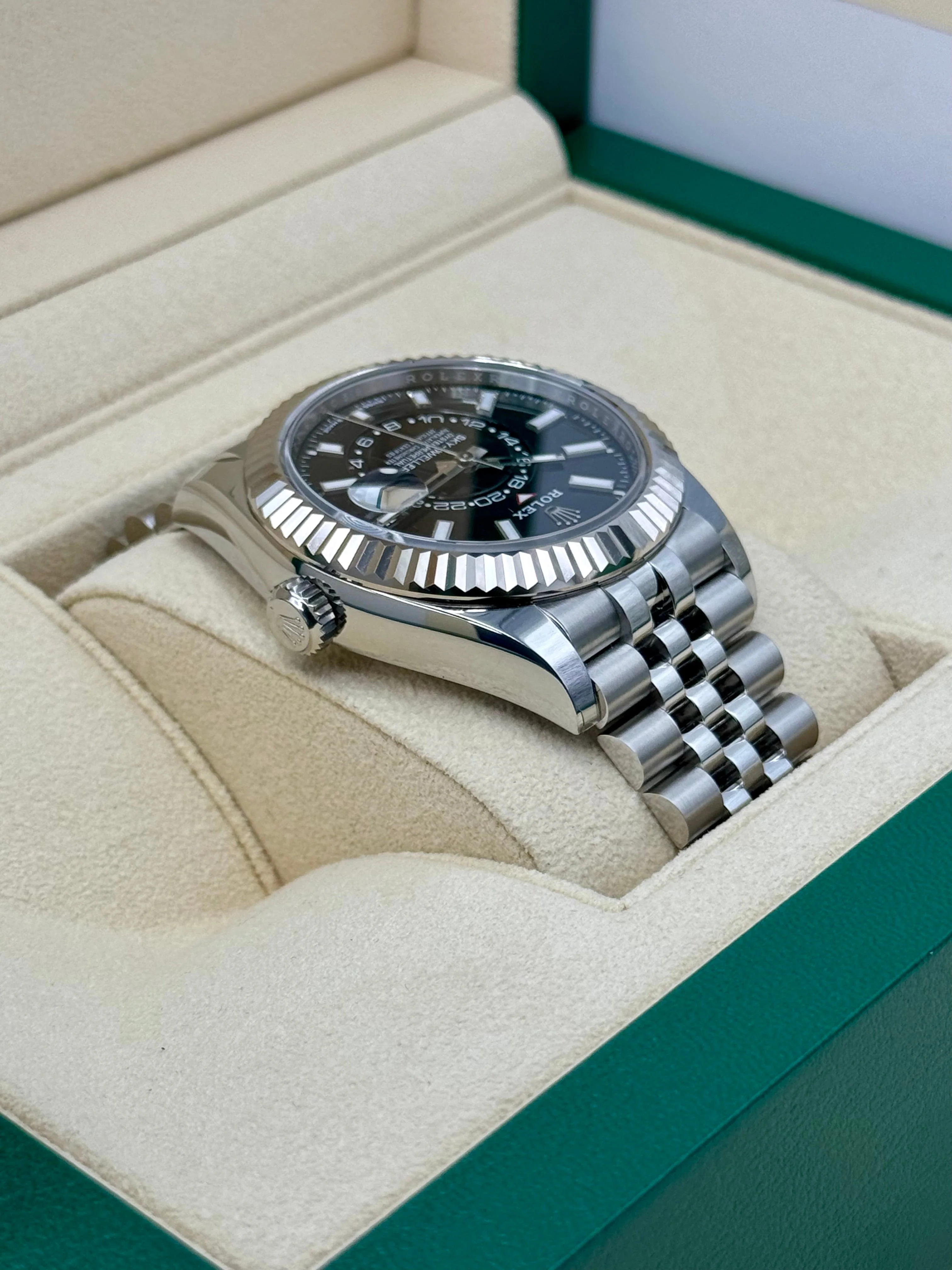 NEW 2024 Rolex Sky-Dweller 42mm 336934 Jubilee Black Dial - Image 8