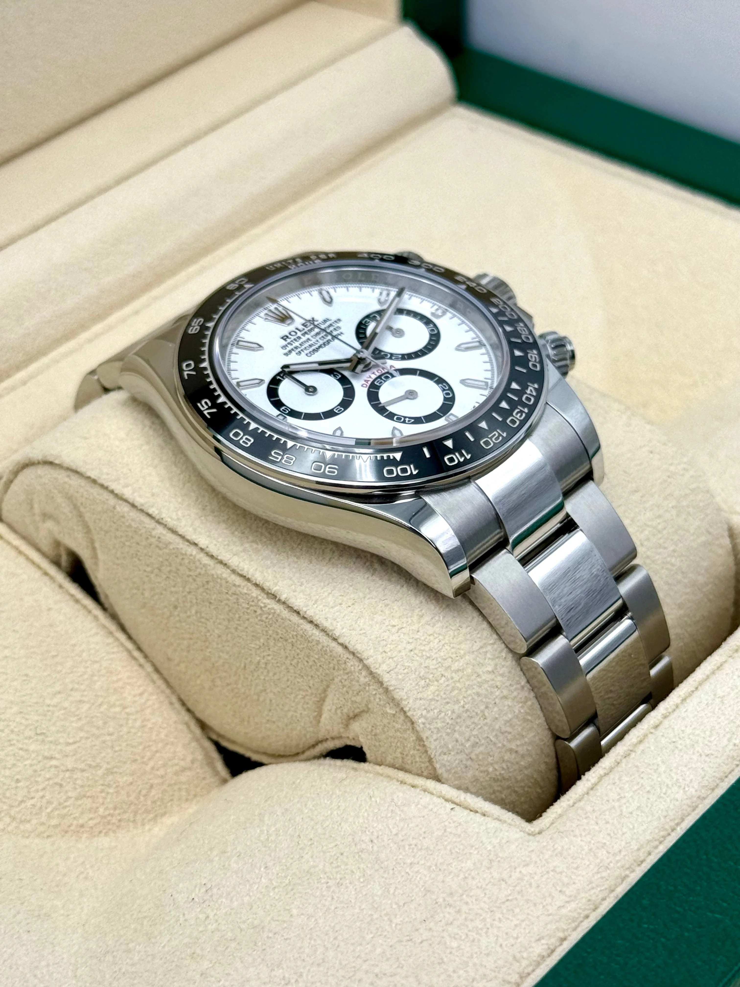NEW 2024 Rolex Daytona 40mm 126500LN Stainless Steel Panda Dial - Image 6