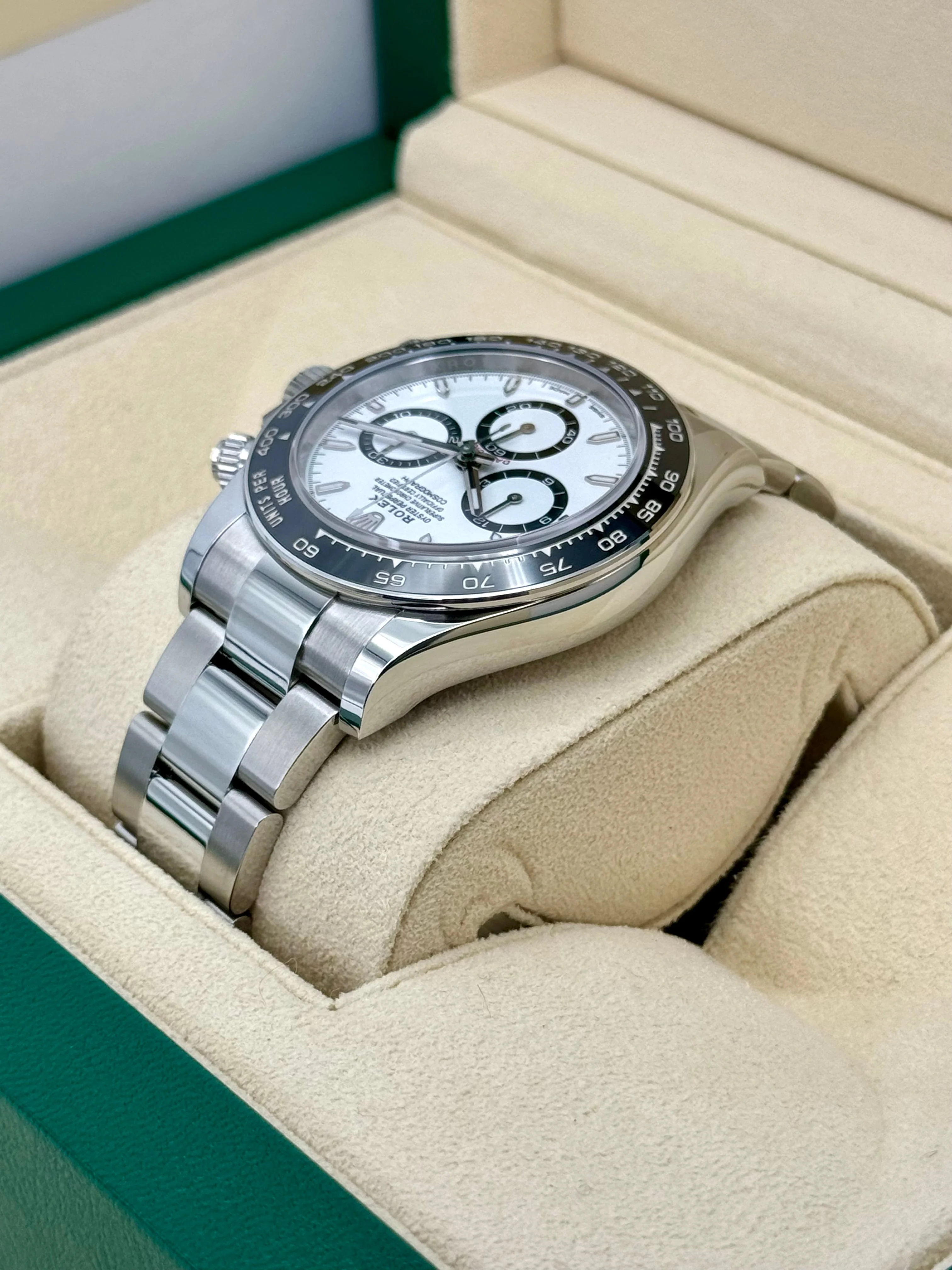 NEW 2024 Rolex Daytona 40mm 126500LN Stainless Steel Panda Dial - Image 7