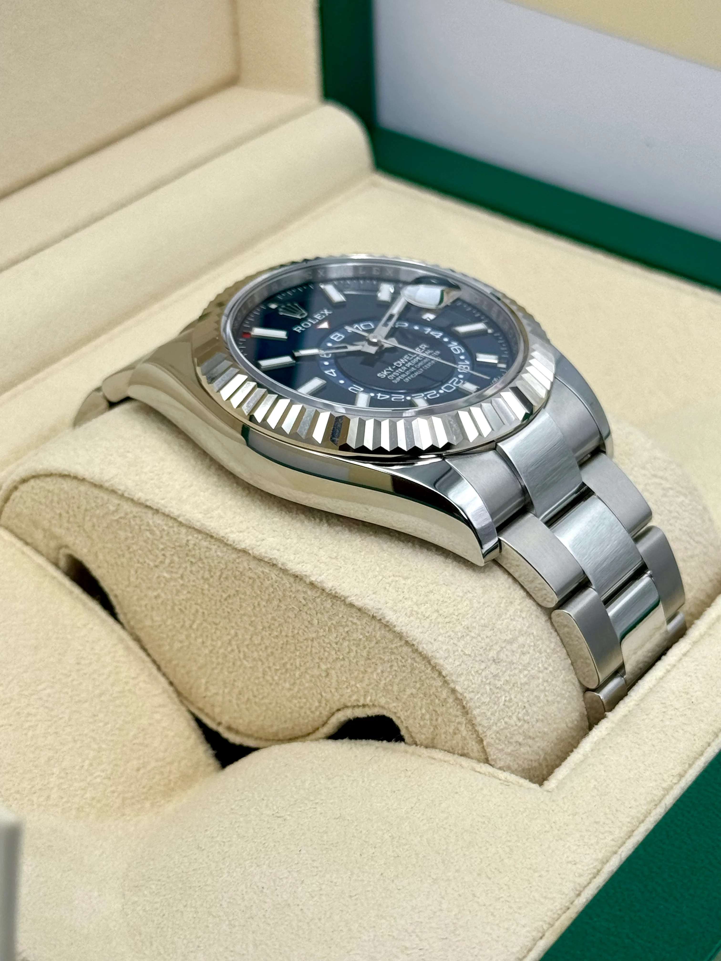 NEW 2024 Rolex Sky-Dweller 42mm 336934 Oyster Blue Dial - Image 6