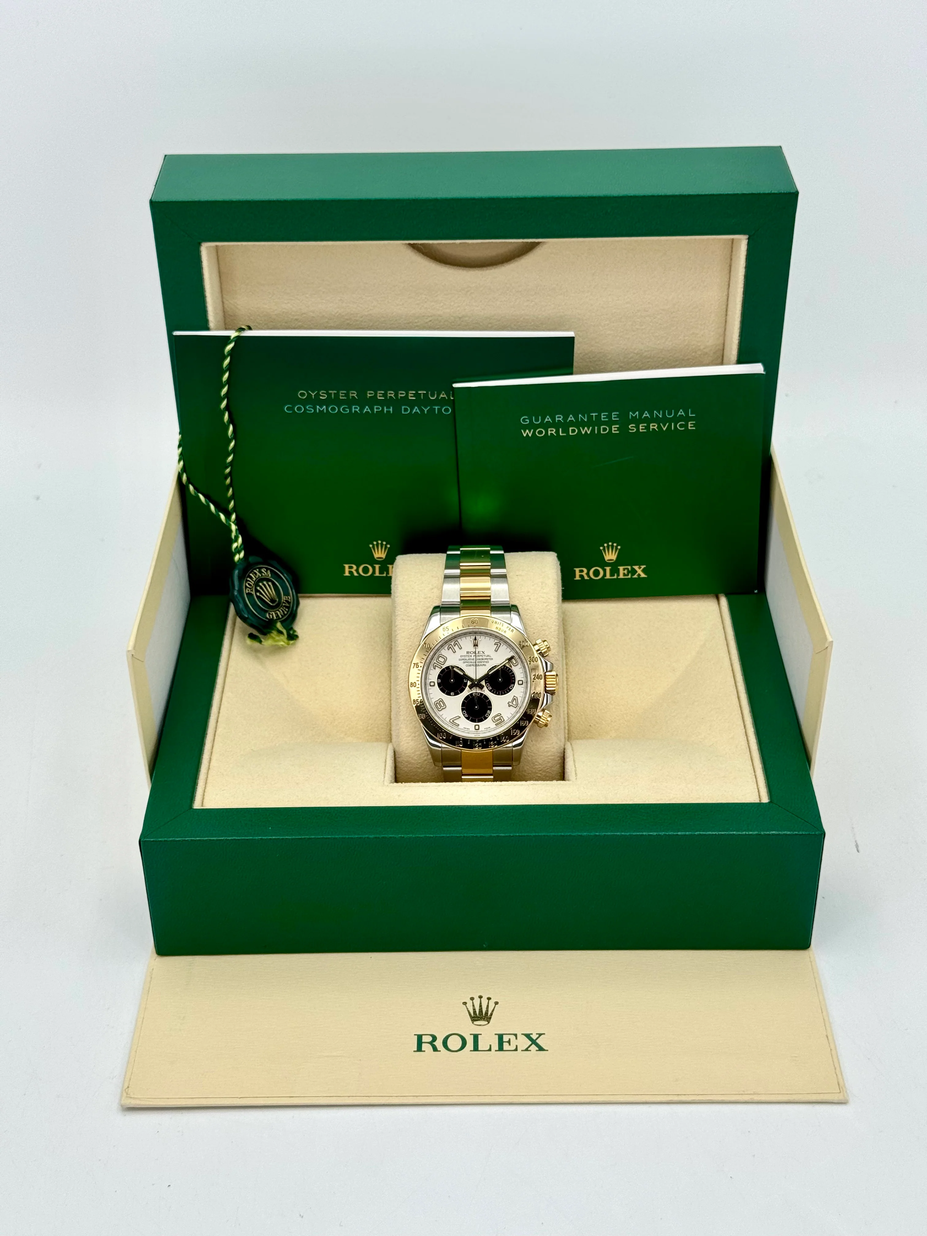 2019 Rolex Daytona 40mm 116523 116523 Panda Arabic Racing Dial - Image 11