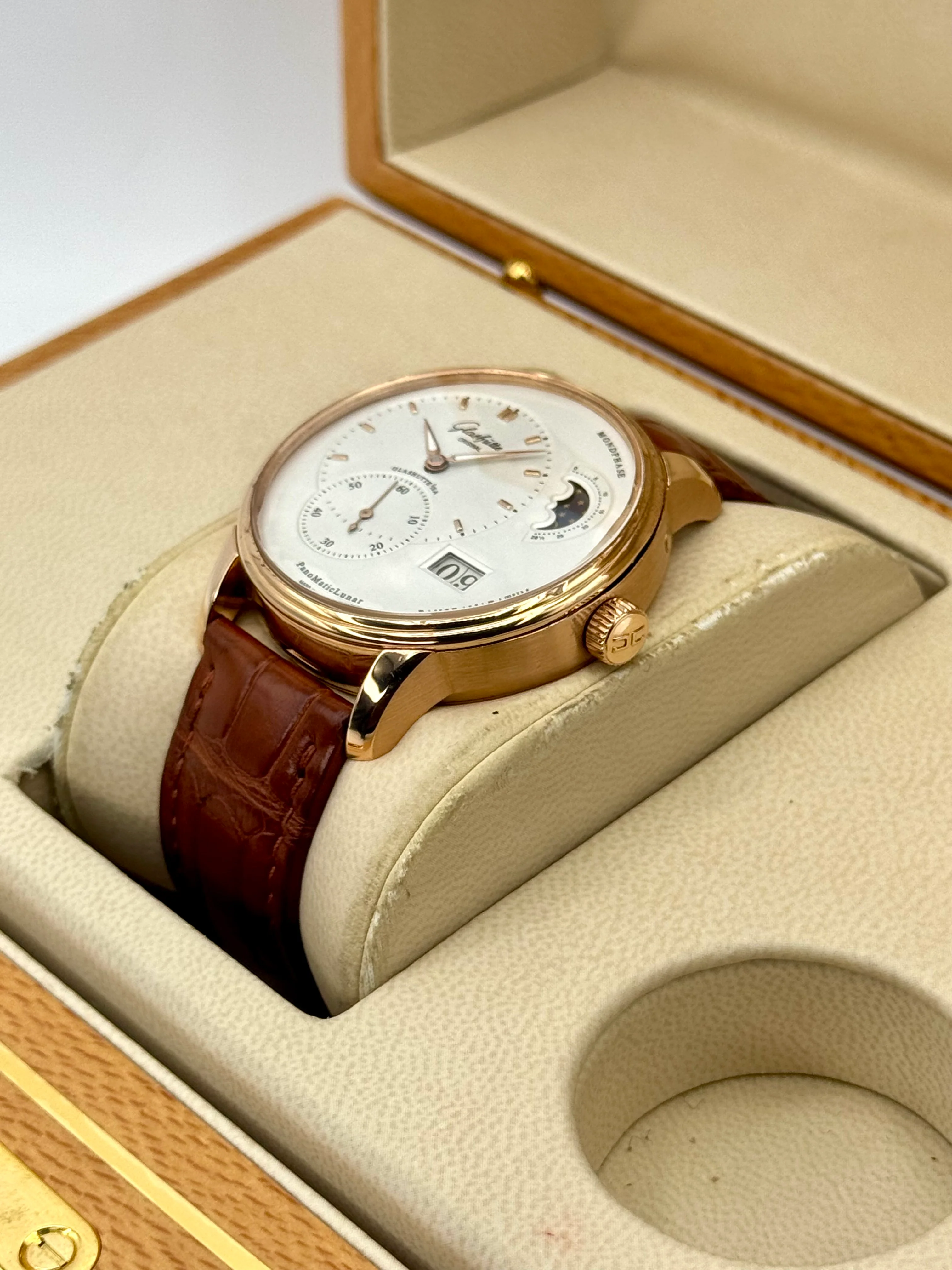 Glashütte Original PanoMaticLunar 40mm 1-90-02-45-35-62 Red Gold - Image 5