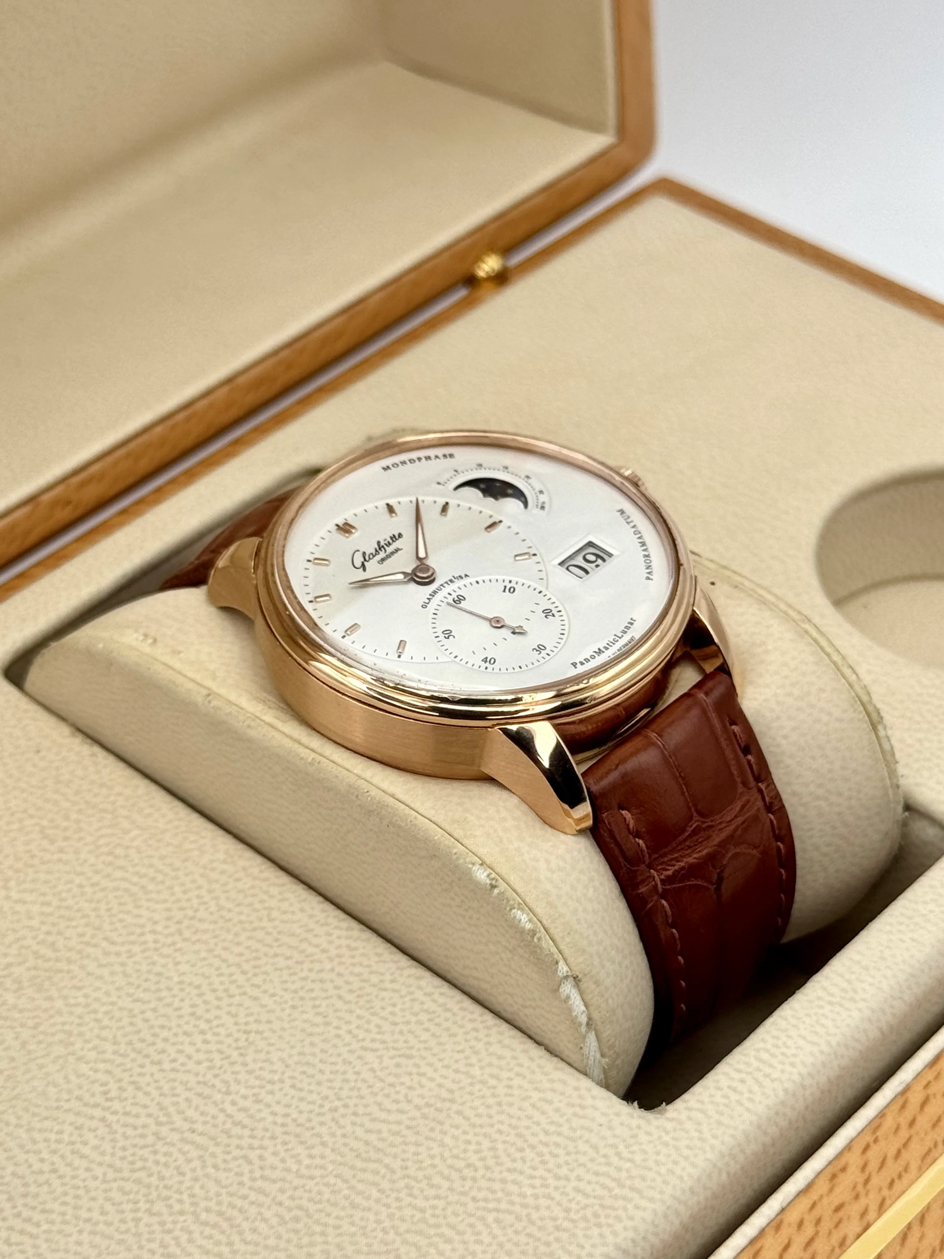 Glashütte Original PanoMaticLunar 40mm 1-90-02-45-35-62 Red Gold - Image 6