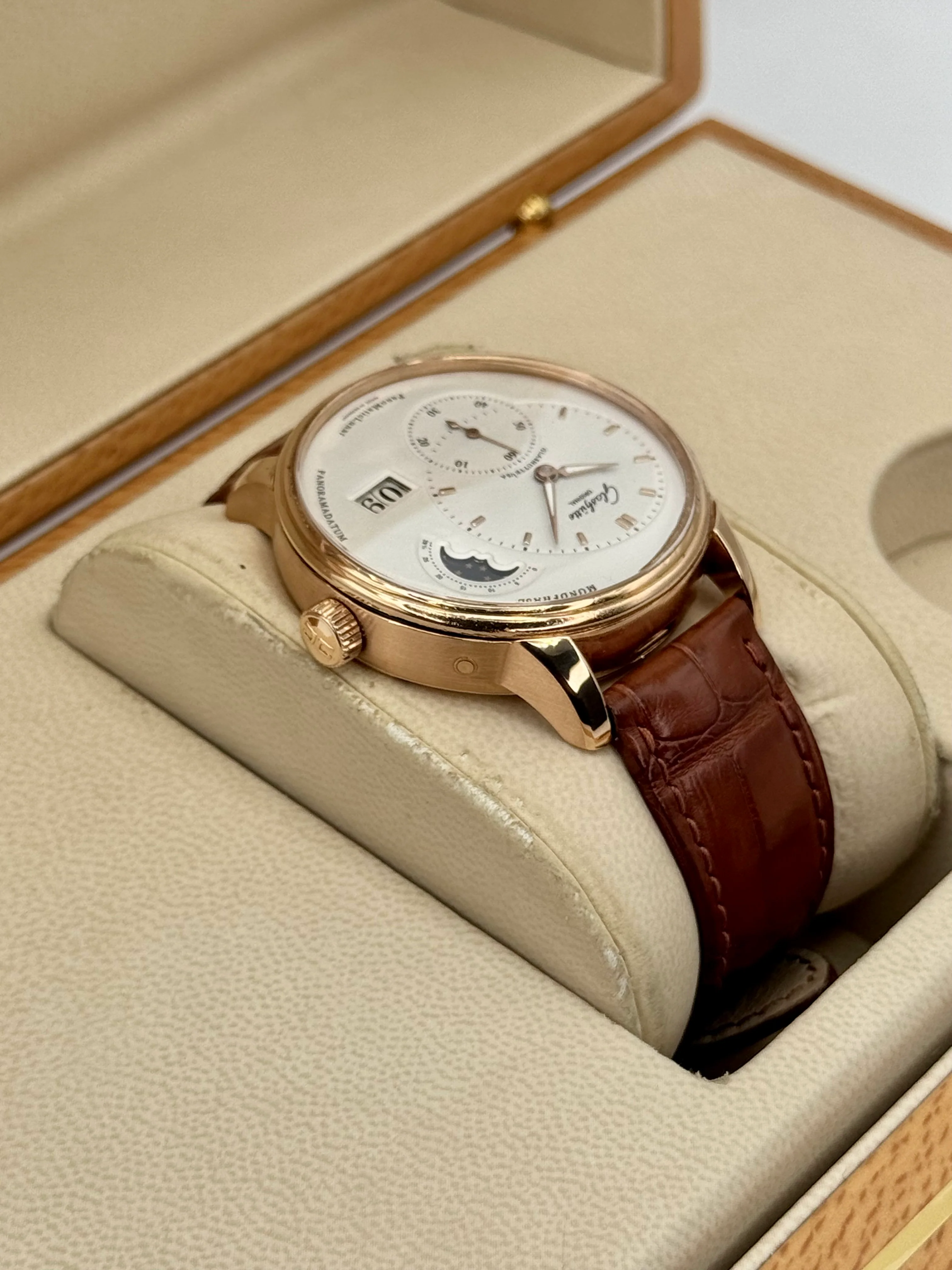 Glashütte Original PanoMaticLunar 40mm 1-90-02-45-35-62 Red Gold - Image 8