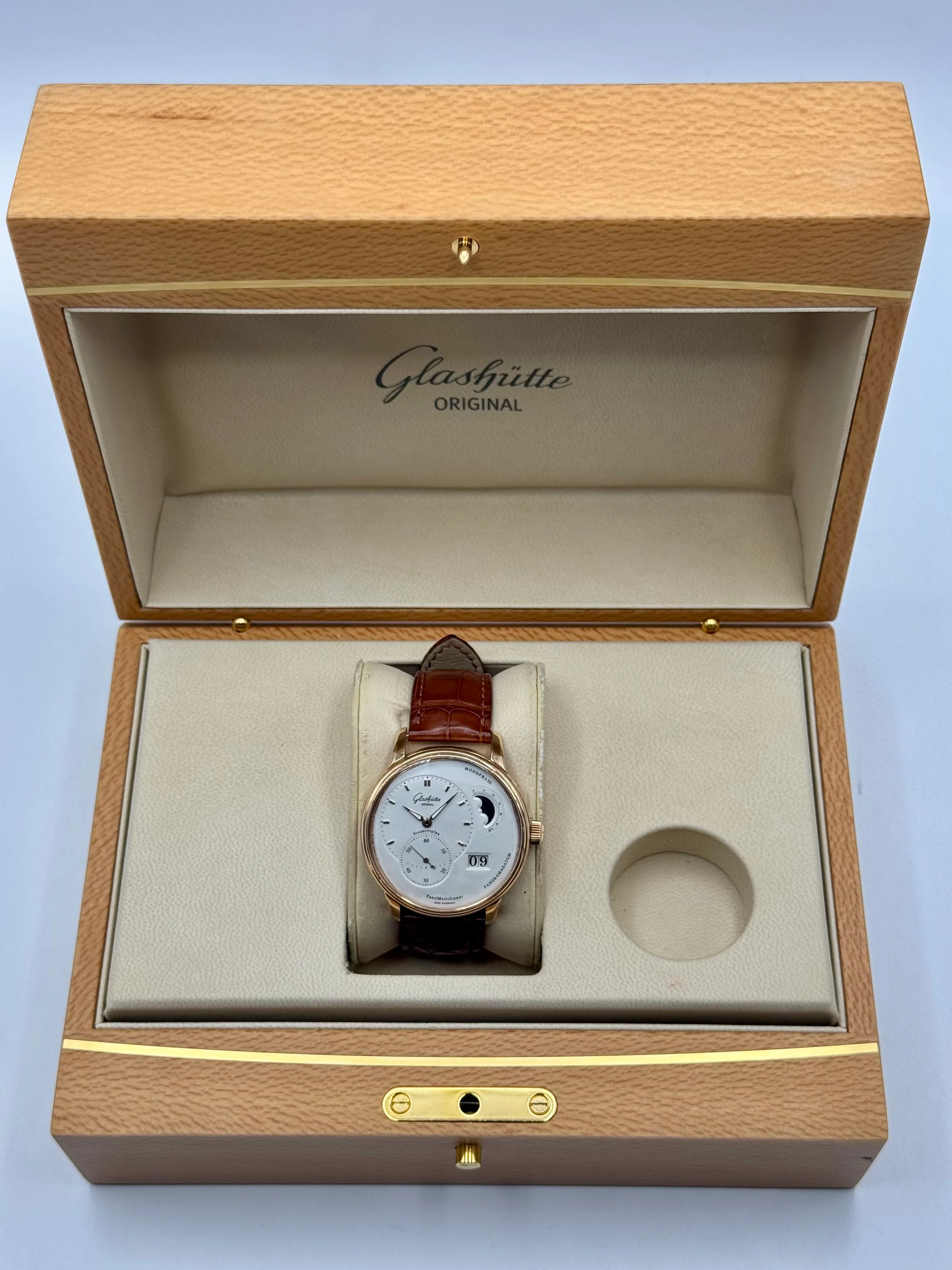 Glashütte Original PanoMaticLunar 40mm 1-90-02-45-35-62 Red Gold - Image 9