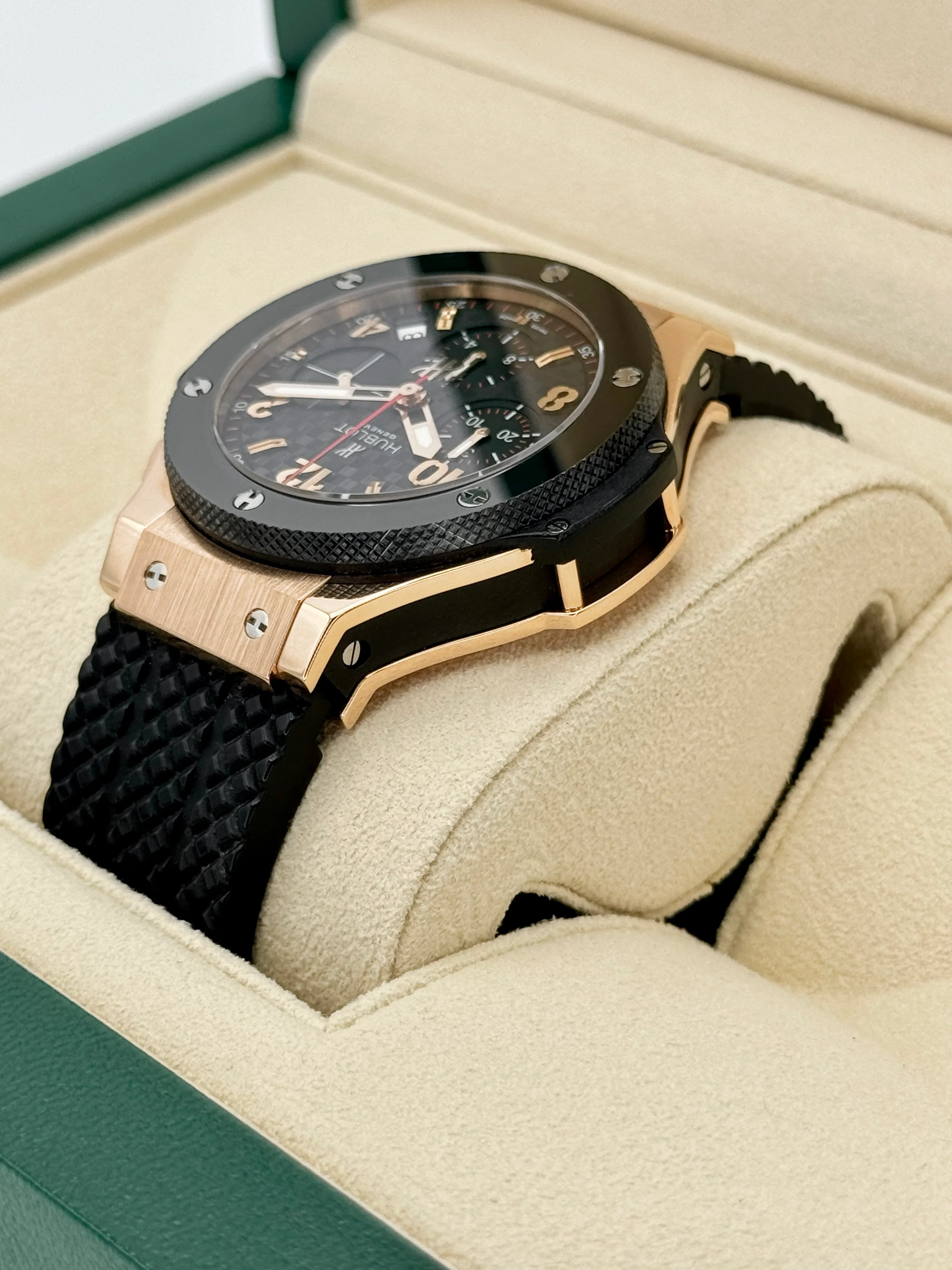 Big Bang Chronograph 41mm 341.PB.131.RX Rose Gold Black Dial - Image 7