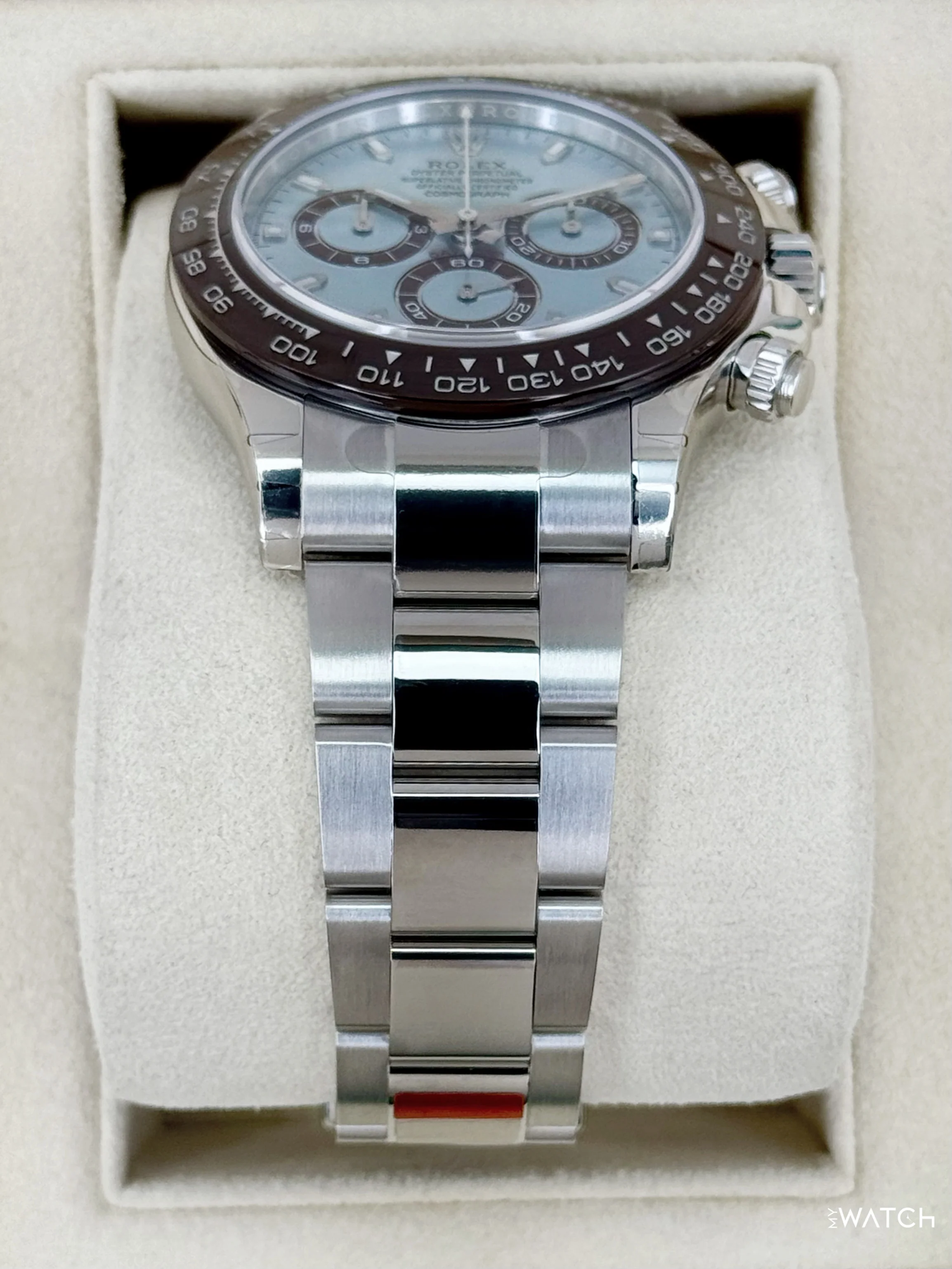 NEW 2016 Rolex Daytona 40mm 116506 Platinum Ice Blue Dial (STICKERED) - Image 3