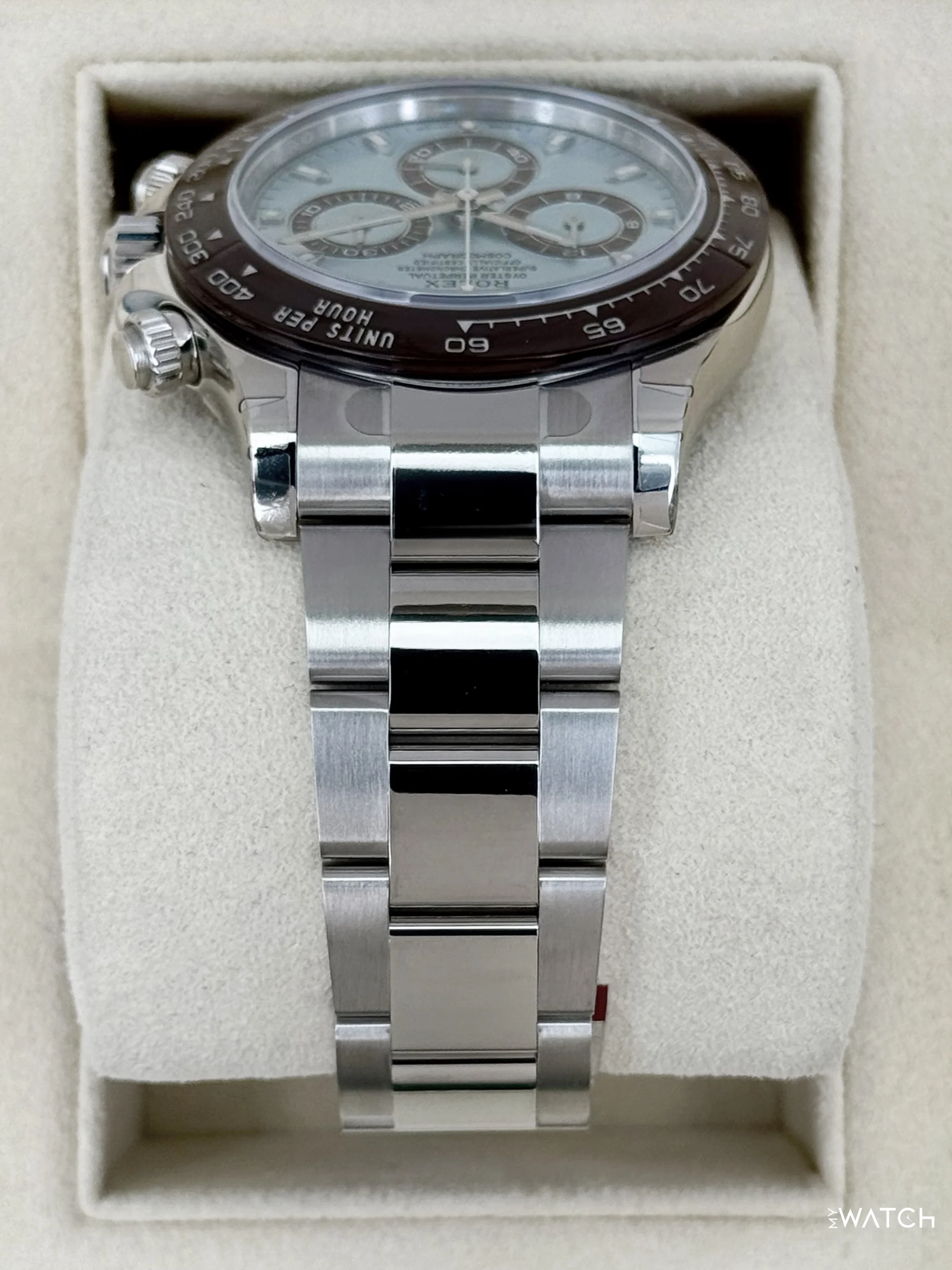 NEW 2016 Rolex Daytona 40mm 116506 Platinum Ice Blue Dial (STICKERED) - Image 4