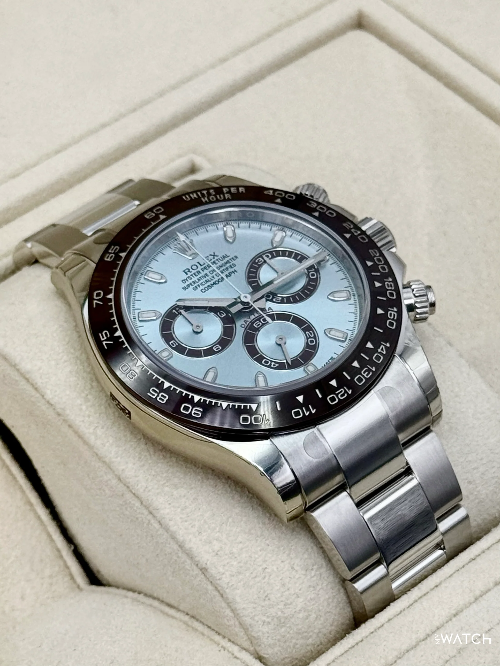 NEW 2016 Rolex Daytona 40mm 116506 Platinum Ice Blue Dial (STICKERED) - Image 6
