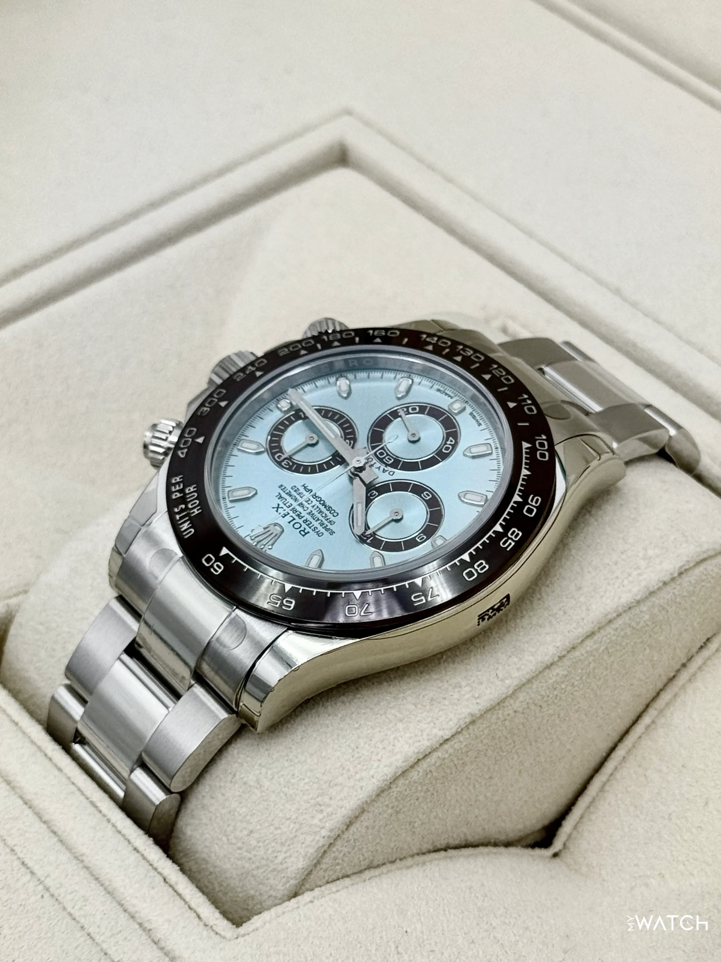 NEW 2016 Rolex Daytona 40mm 116506 Platinum Ice Blue Dial (STICKERED) - Image 7