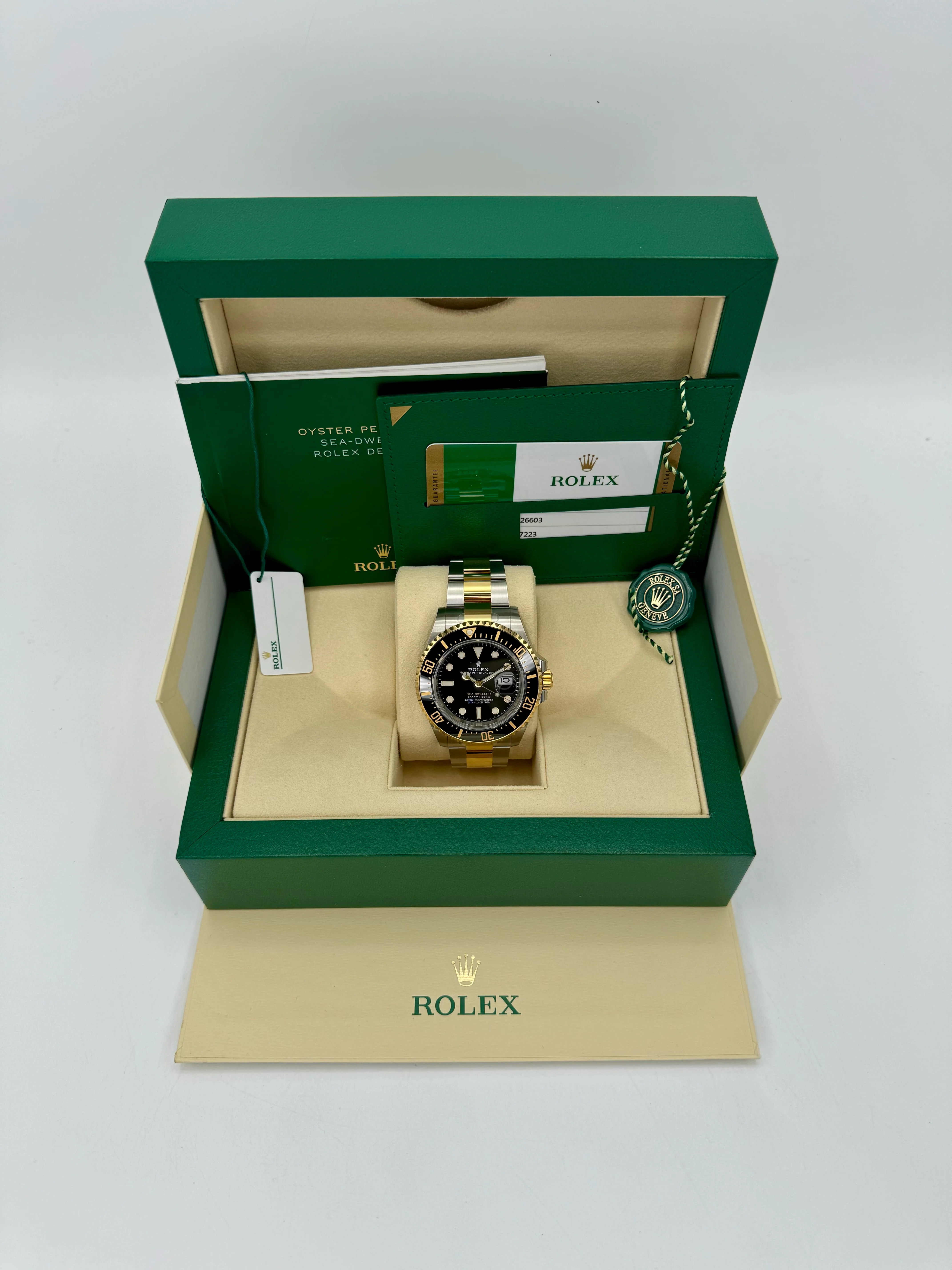 NEW Rolex Sea-Dweller 43mm 126603 Two-Tone Black Dial - Image 11