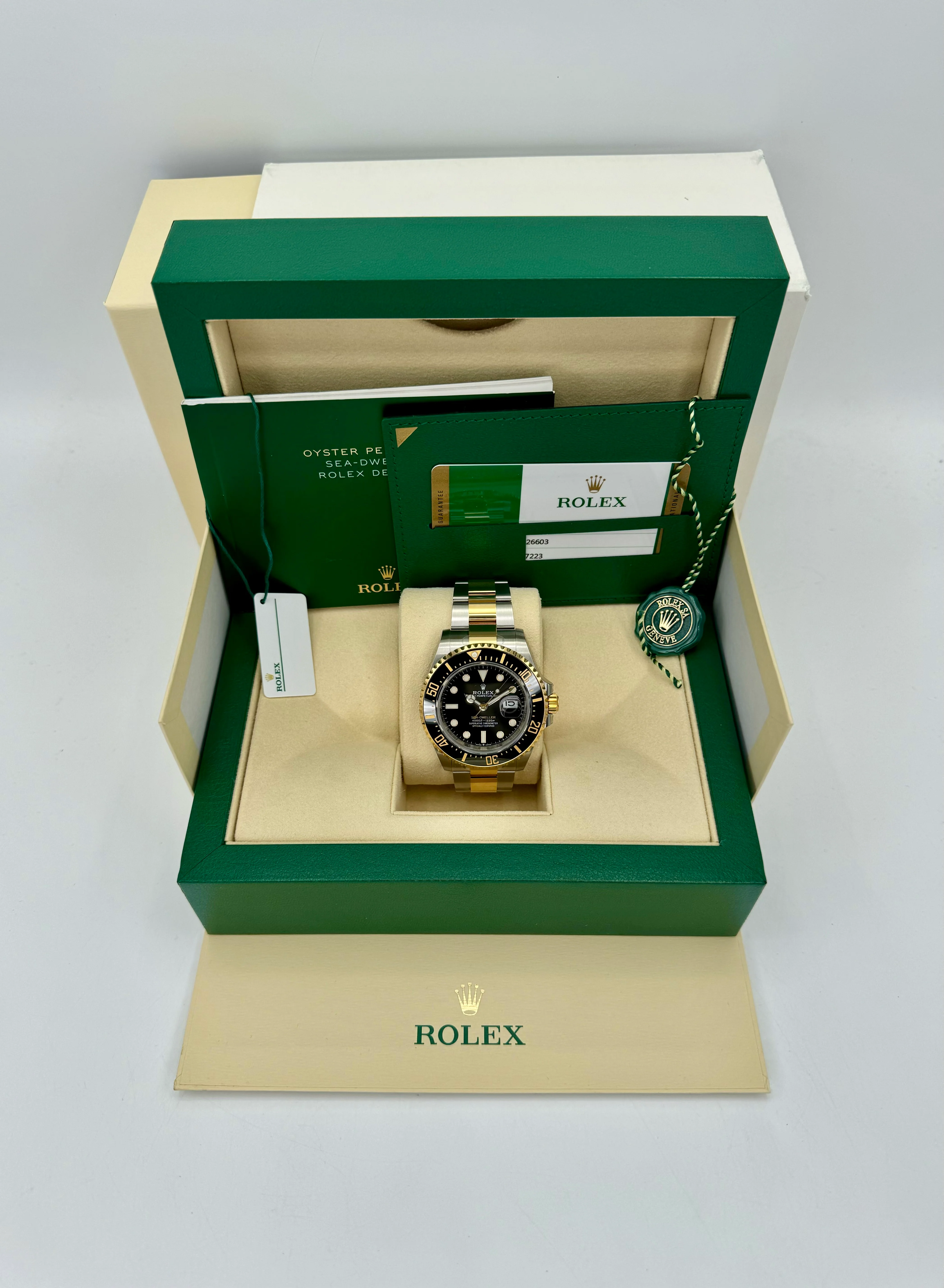 NEW Rolex Sea-Dweller 43mm 126603 Two-Tone Black Dial - Image 12