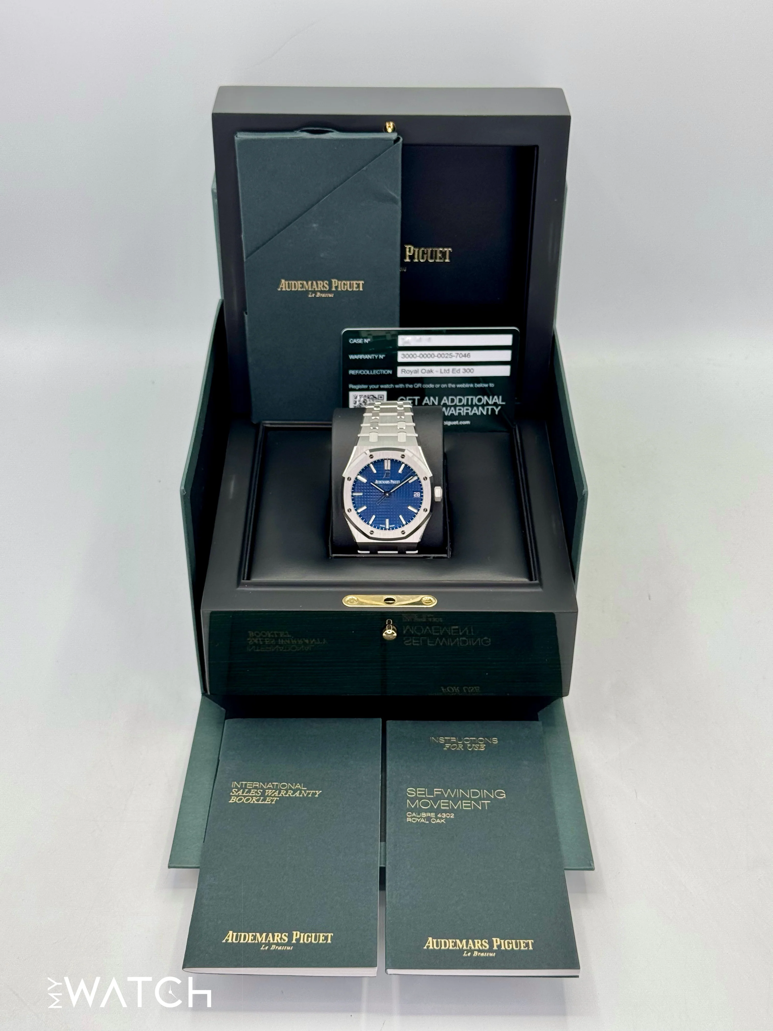 NEW 2021 Audemars Piguet  Royal Oak  41mm 15503BC Blue Dial - Image 10