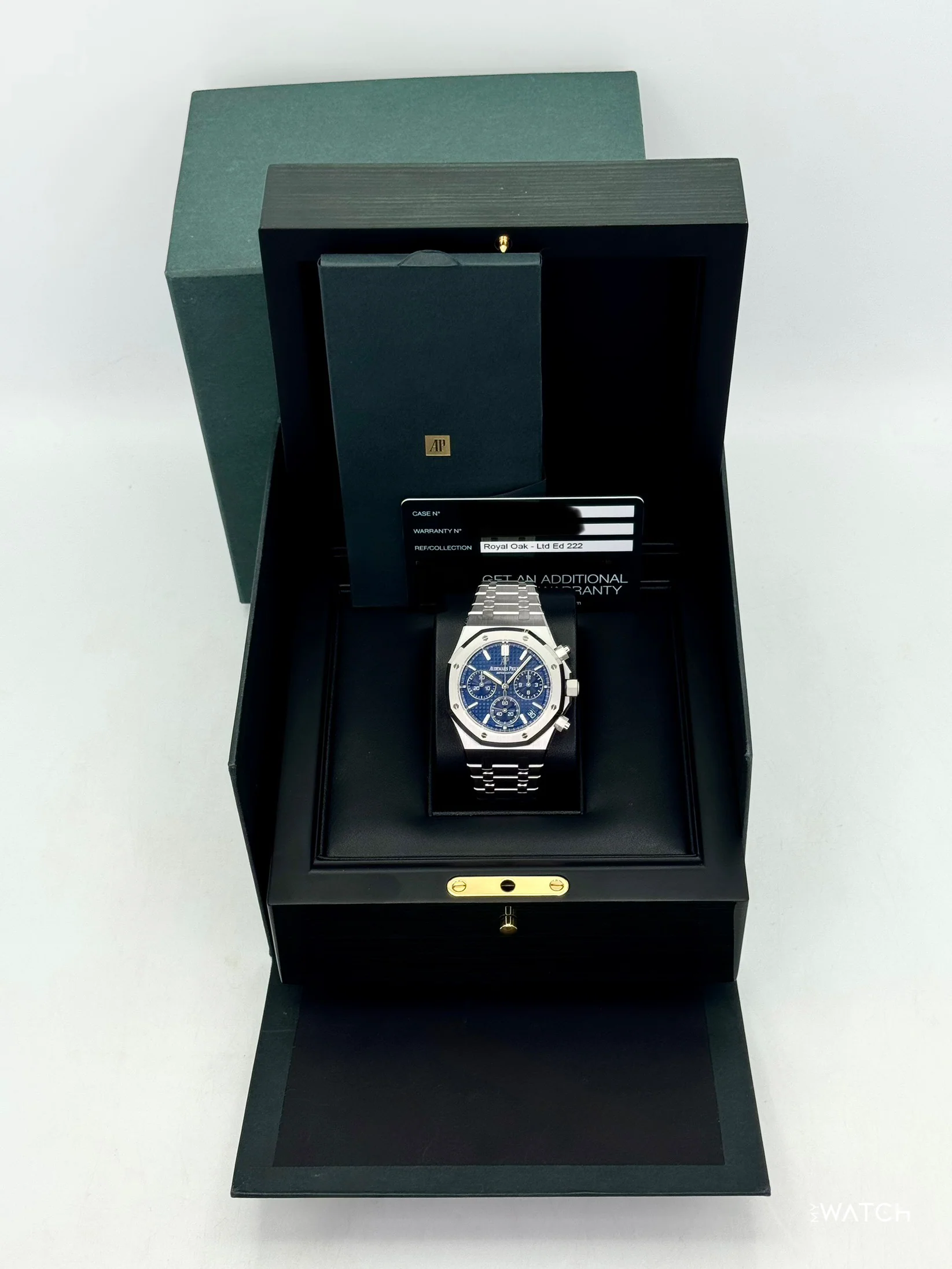 2021 Audemars Piguet  Royal Oak 41mm 26239BC White Gold Blue Dial - Image 10
