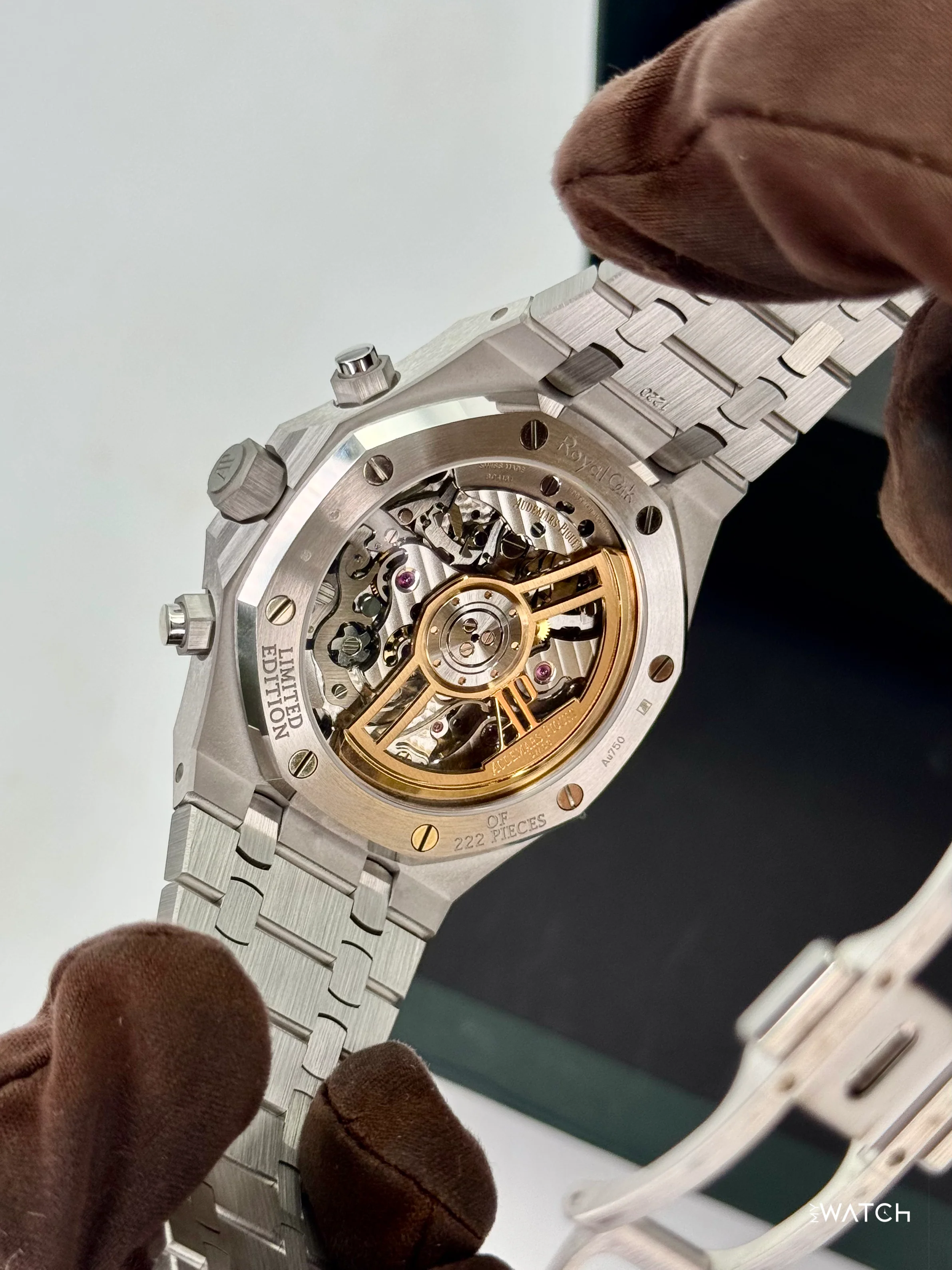 2021 Audemars Piguet  Royal Oak 41mm 26239BC White Gold Blue Dial - Image 9