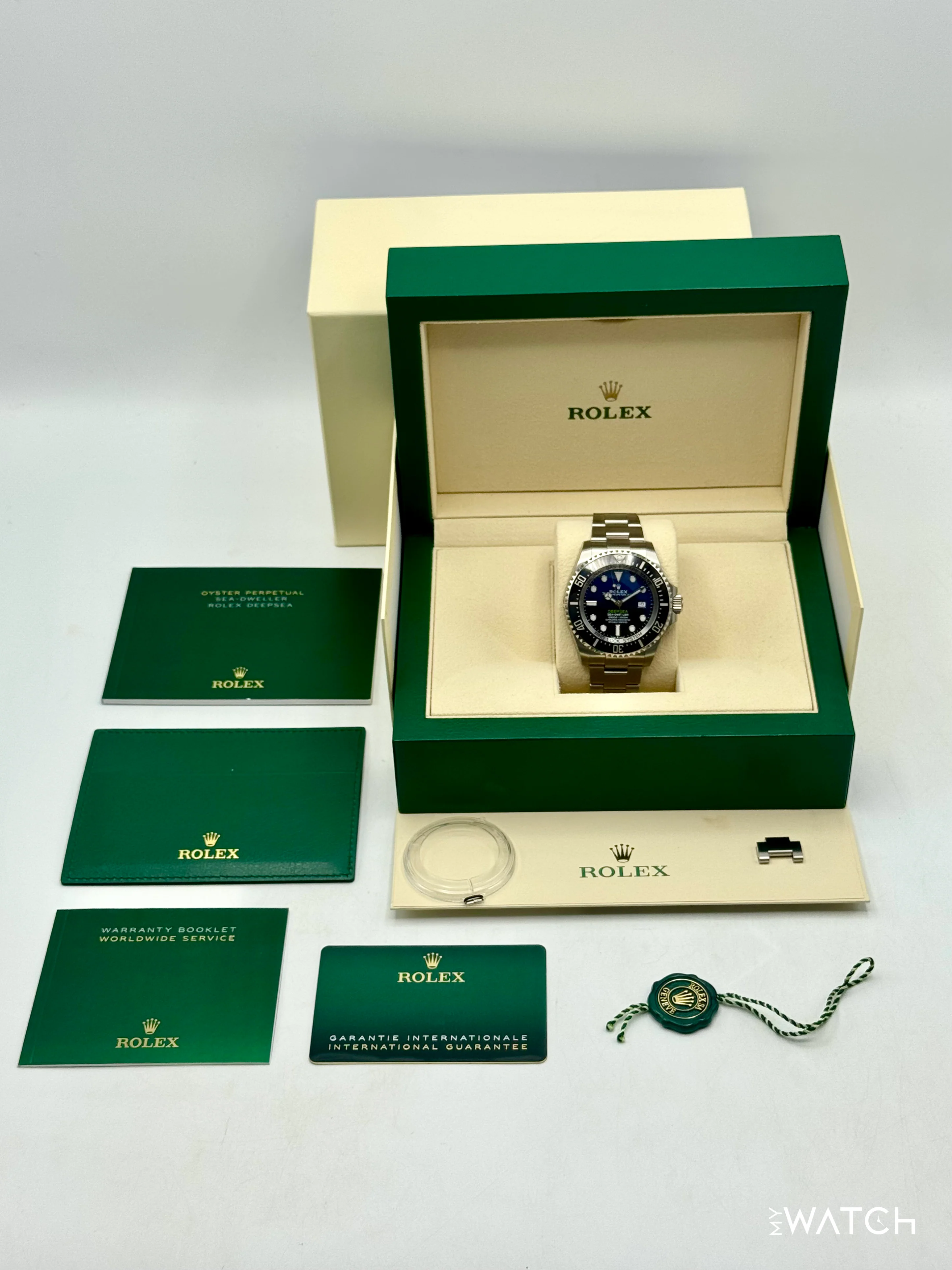 NEW 2021 Rolex Deepsea "James Cameron" 44mm 126660 Blue Dial (STICKERED) - Image 10