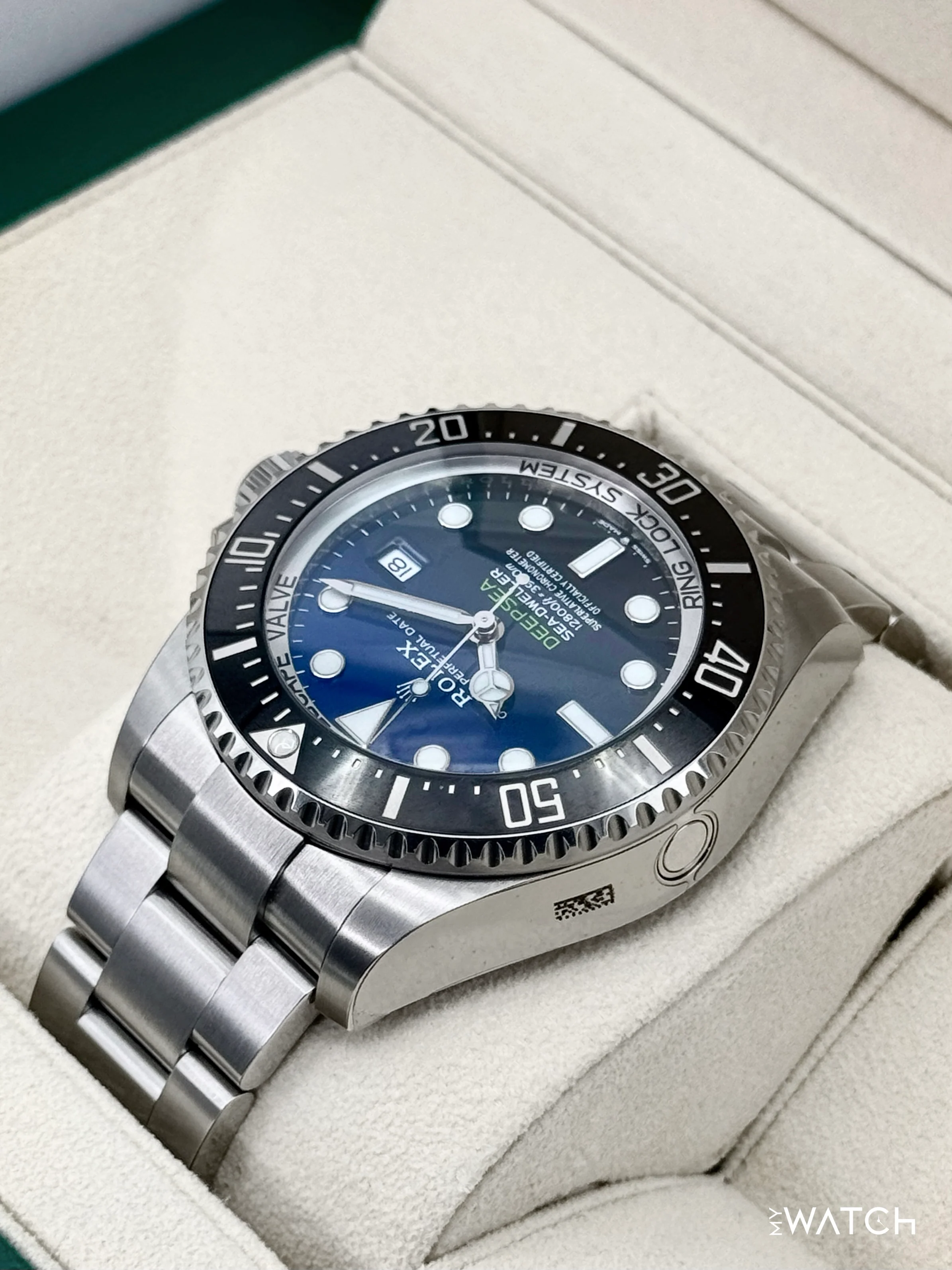 NEW 2021 Rolex Deepsea "James Cameron" 44mm 126660 Blue Dial (STICKERED) - Image 7