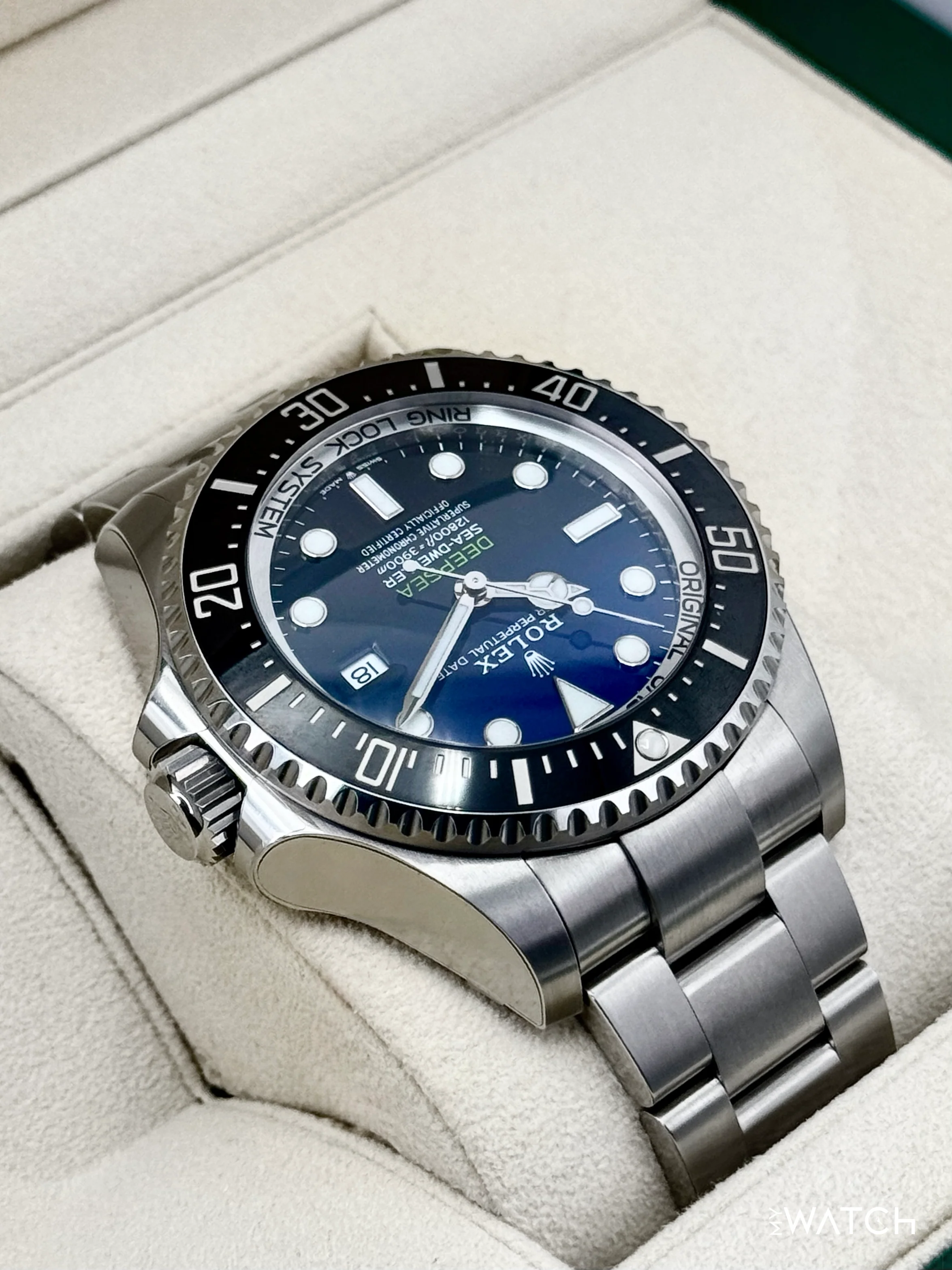 NEW 2021 Rolex Deepsea "James Cameron" 44mm 126660 Blue Dial (STICKERED) - Image 8