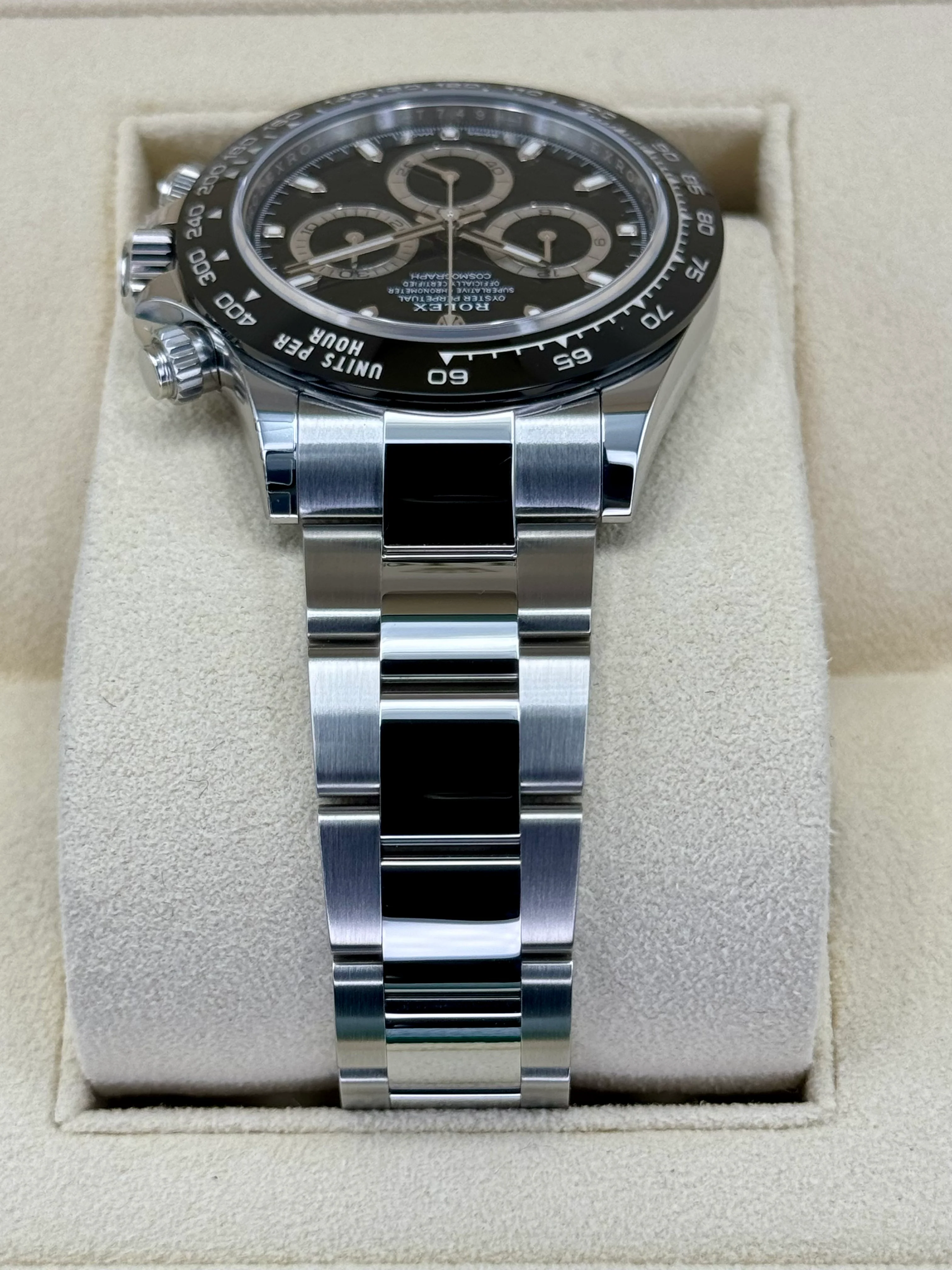 NEW 2022 Rolex Daytona 40mm 116500LN Stainless Steel Black Dial - Image 4