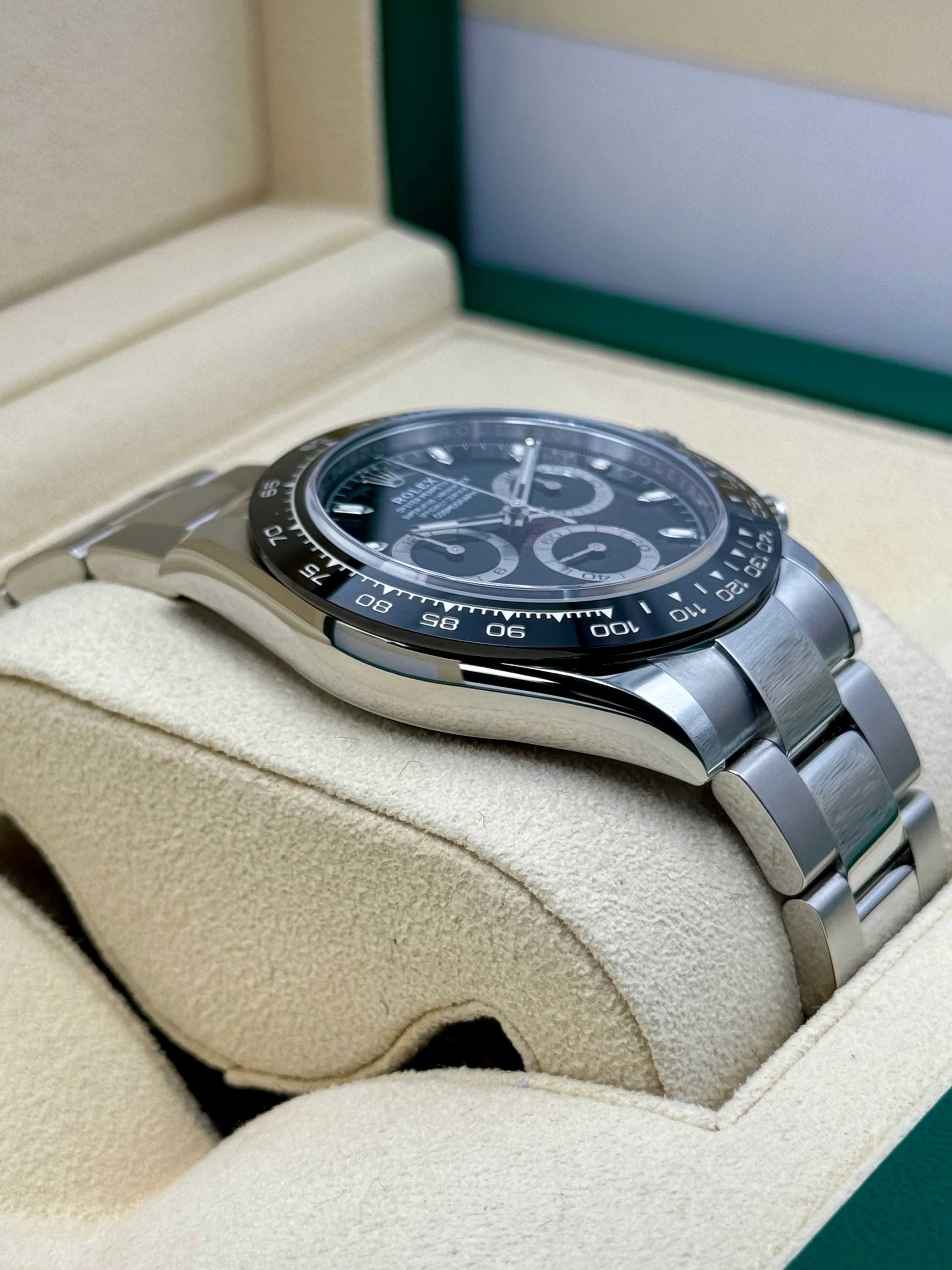 NEW 2022 Rolex Daytona 40mm 116500LN Stainless Steel Black Dial - Image 8