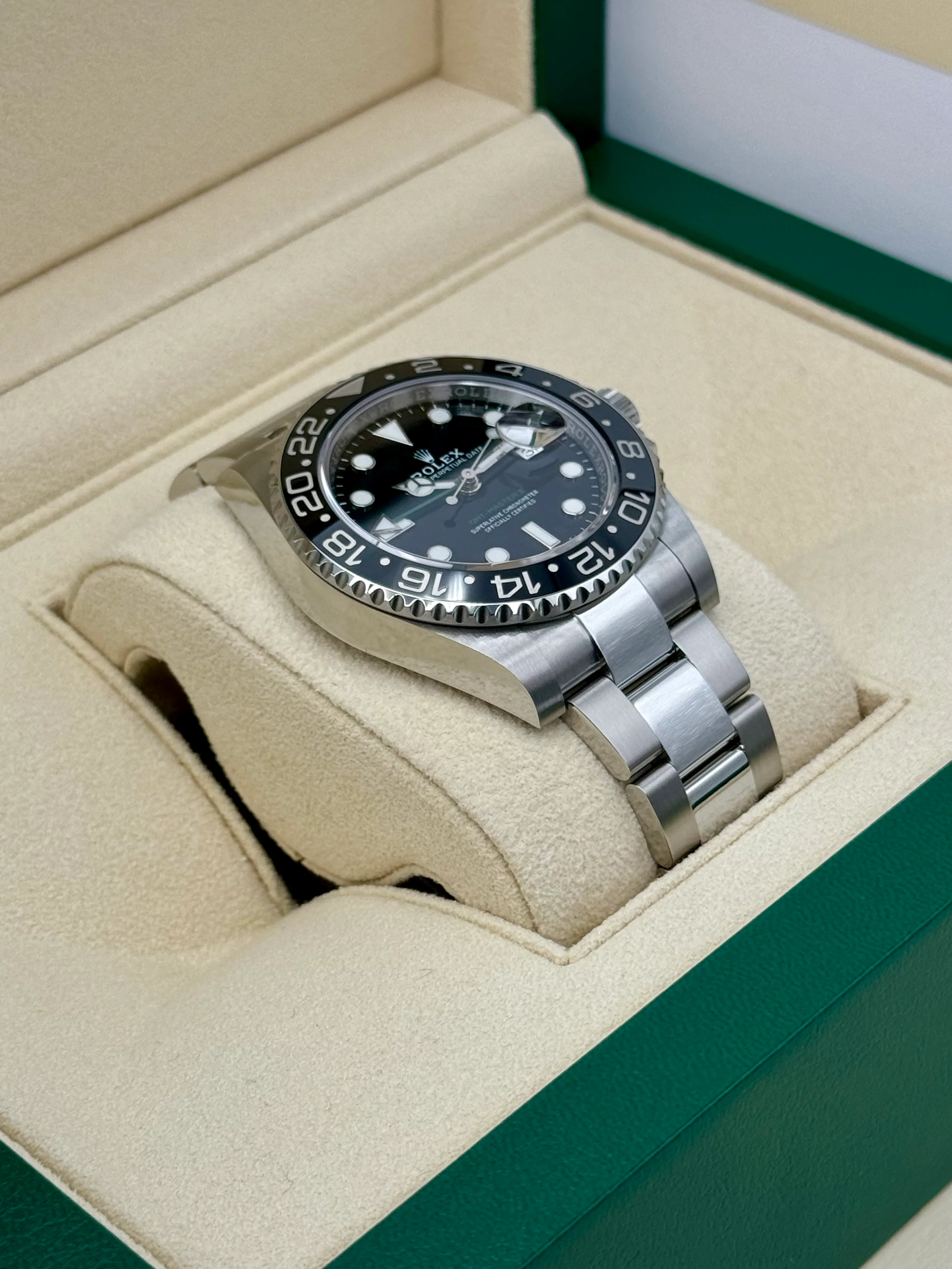 NEW 2022 Rolex GMT-Master II 40mm 116710LN Stainless Steel Black Dial - Image 6