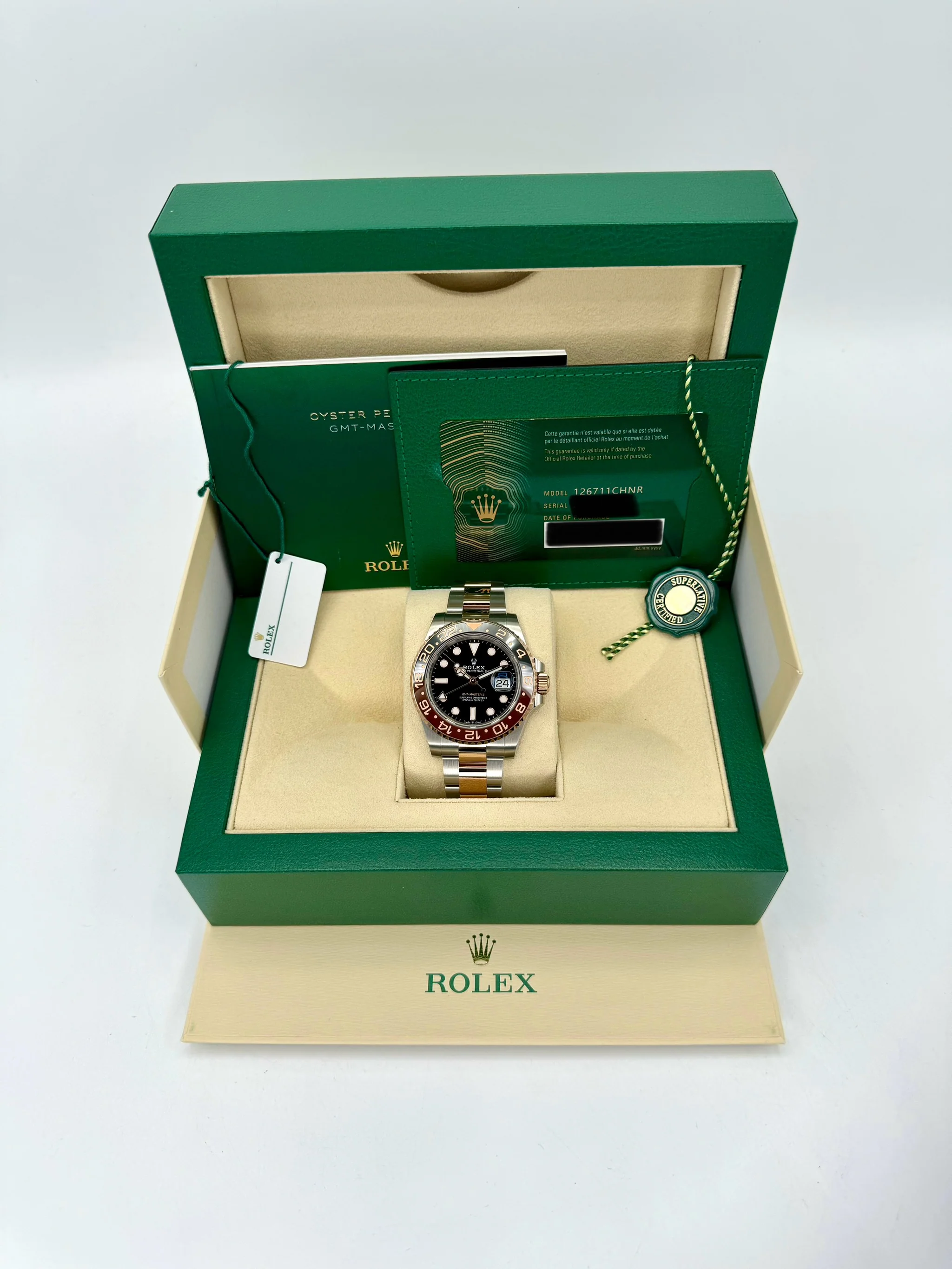 NEW 2022 Rolex GMT-Master II "Rootbeer" 40mm 126711CHNR Two-Tone - Image 11