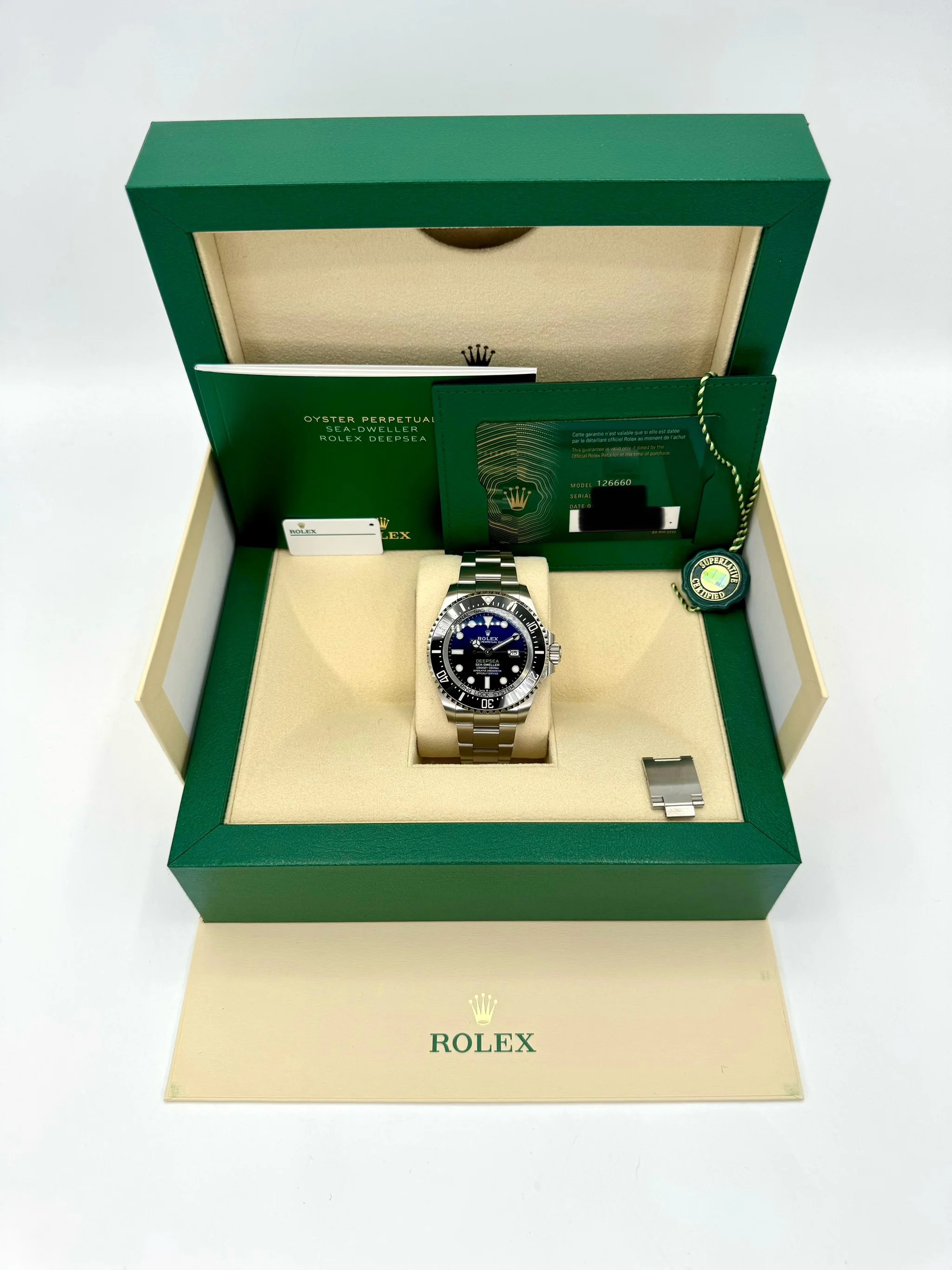 NEW 2022 Rolex Deepsea James Cameron 44mm 126660 Blue Dial - Image 11