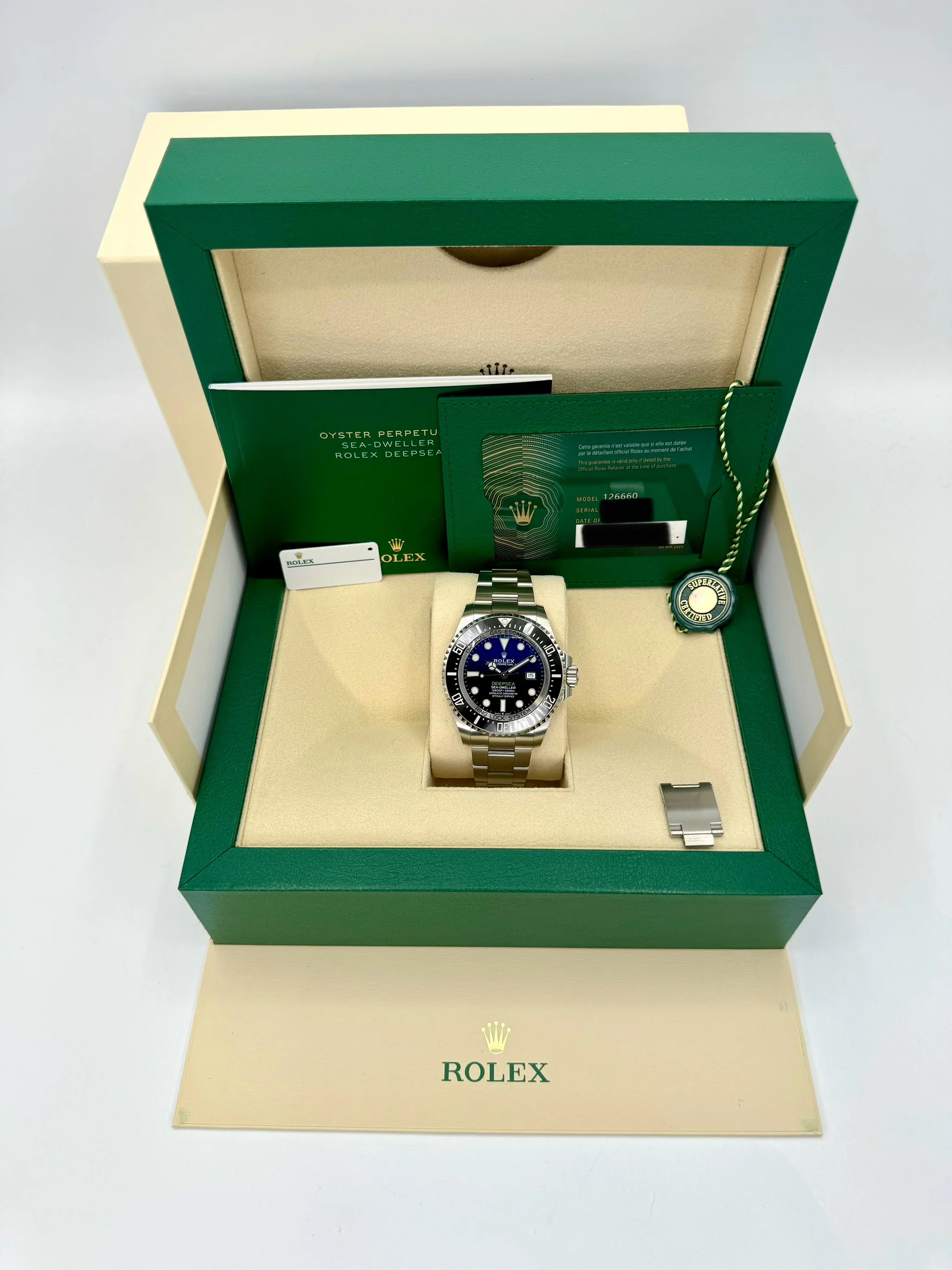NEW 2022 Rolex Deepsea James Cameron 44mm 126660 Blue Dial - Image 12