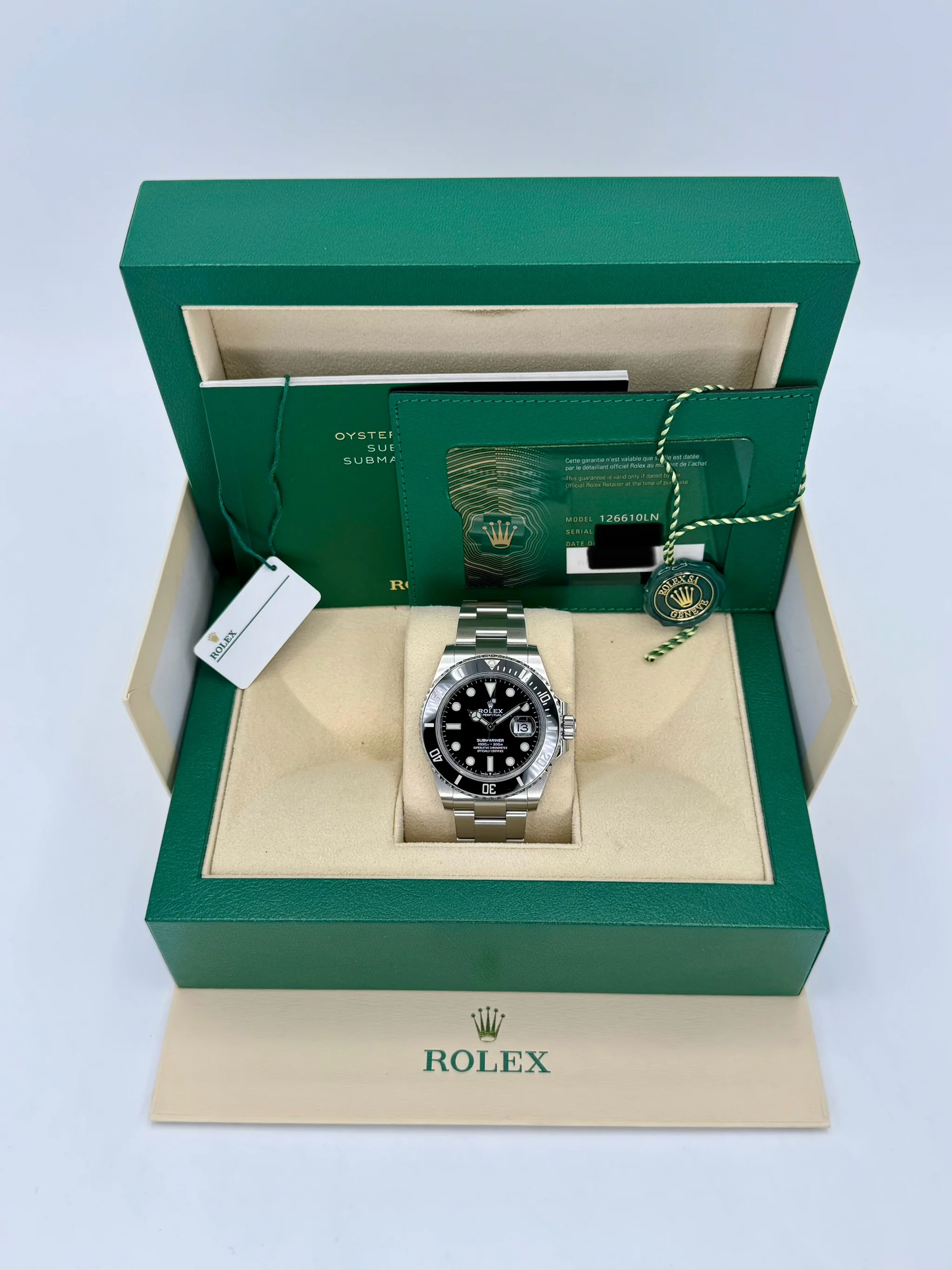 NEW 2022 Rolex Submariner 41mm 126610LN Stainless Steel Black Dial - Image 11