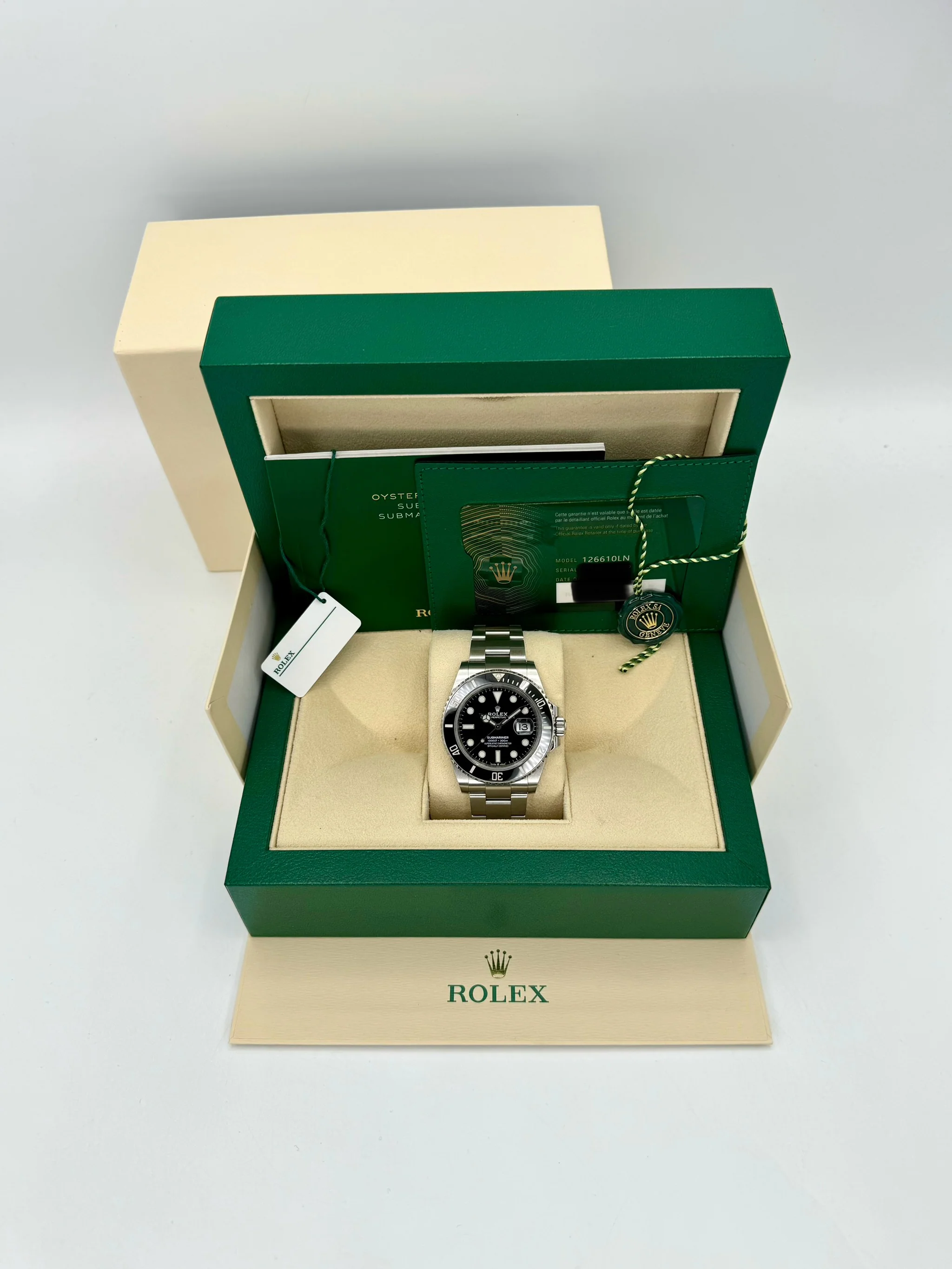 NEW 2022 Rolex Submariner 41mm 126610LN Stainless Steel Black Dial - Image 12