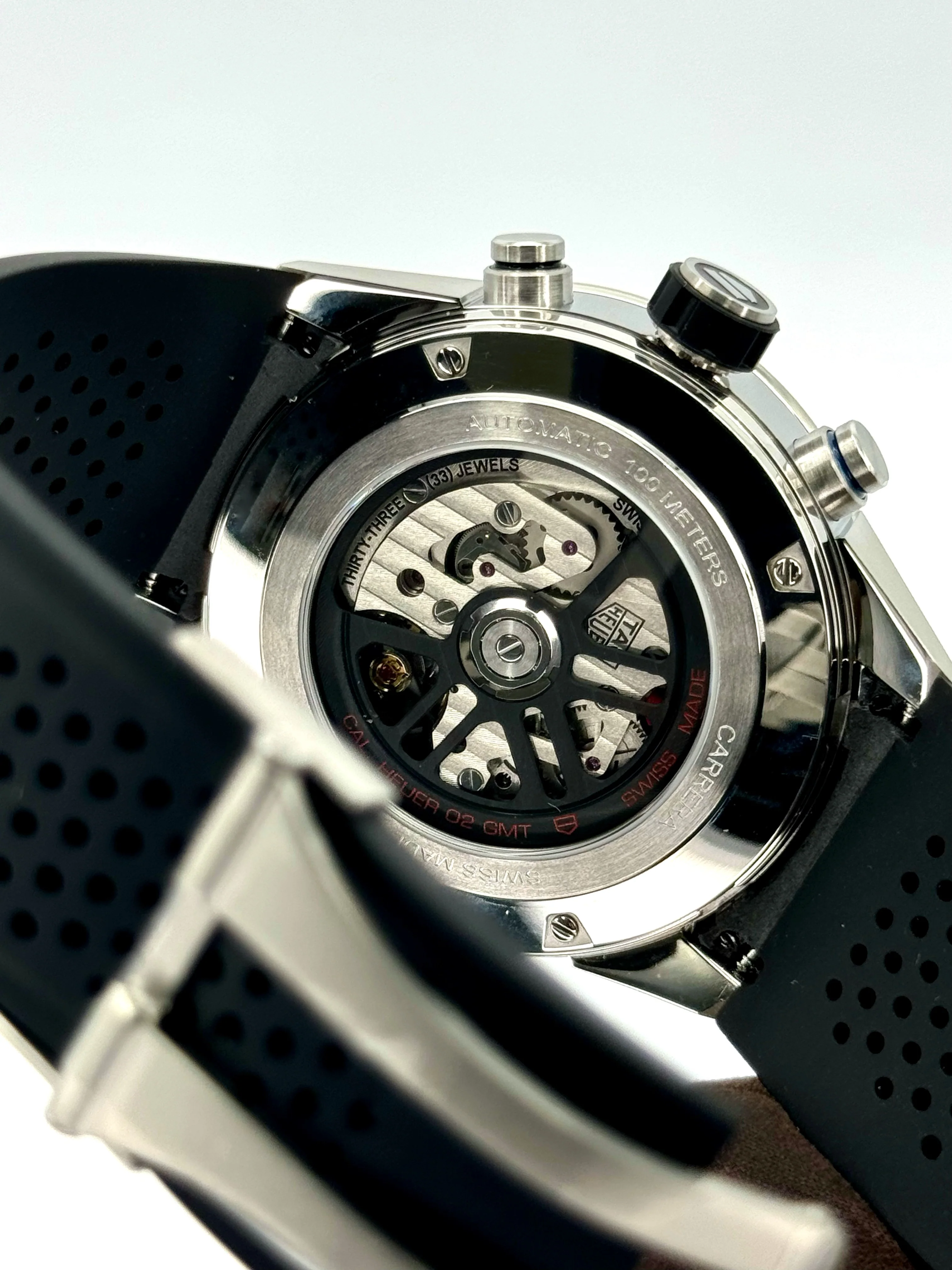 NEW 2022 Tag Heuer Carrera Heuer 02 CBG2A1Z.FT6157 Skeletonized Dial - Image 11