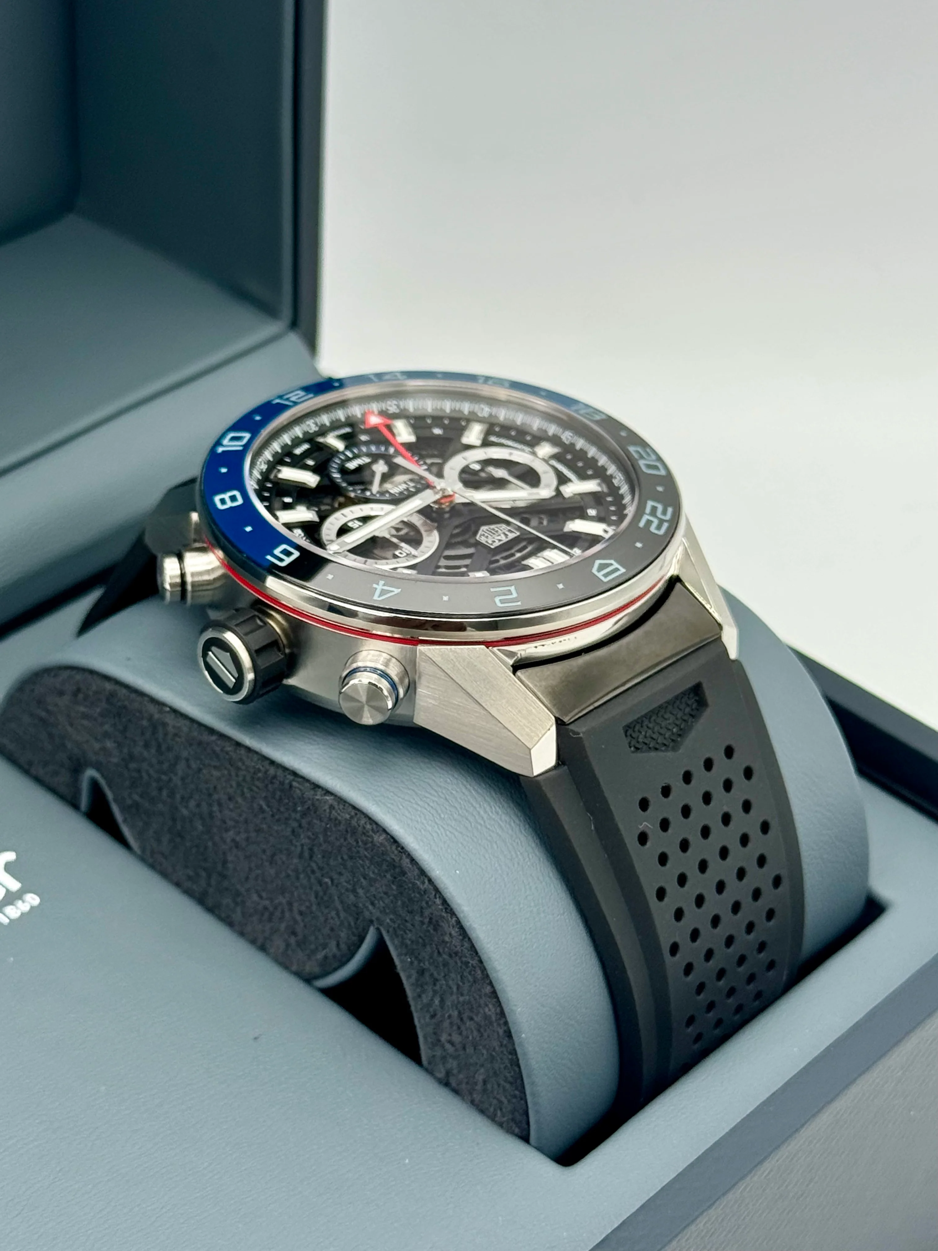 NEW 2022 Tag Heuer Carrera Heuer 02 CBG2A1Z.FT6157 Skeletonized Dial - Image 8