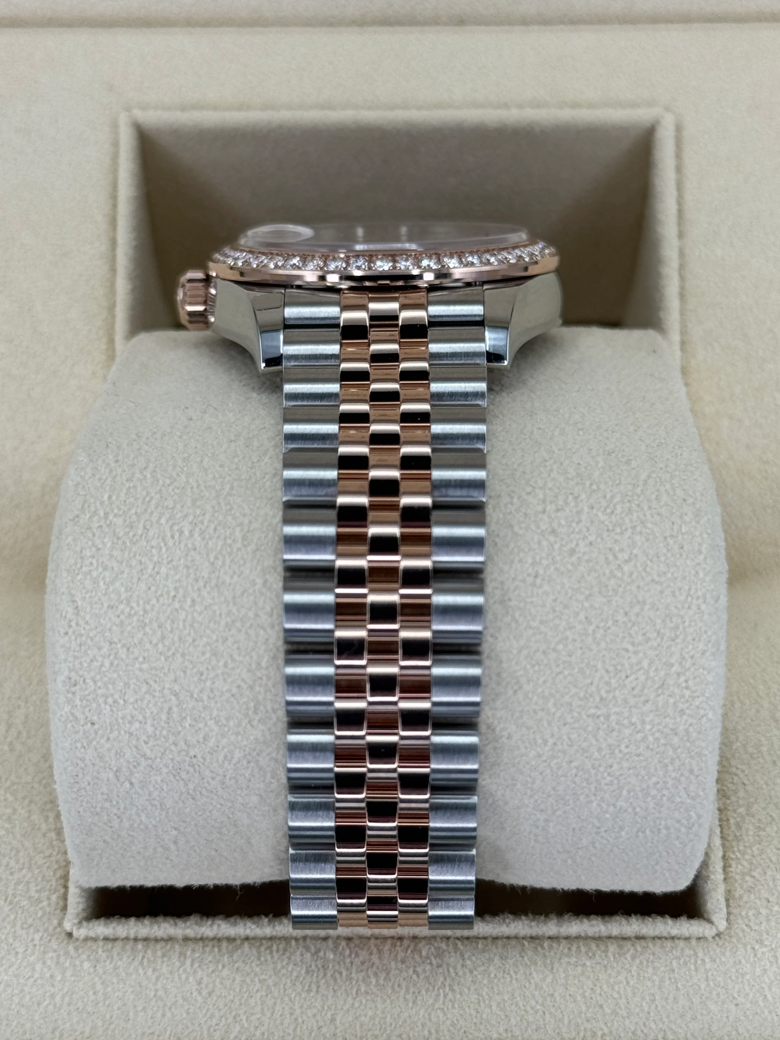 NEW 2023 Datejust 31mm 278381RBR Two-Tone Rose 10 Diamond Dial - Image 4