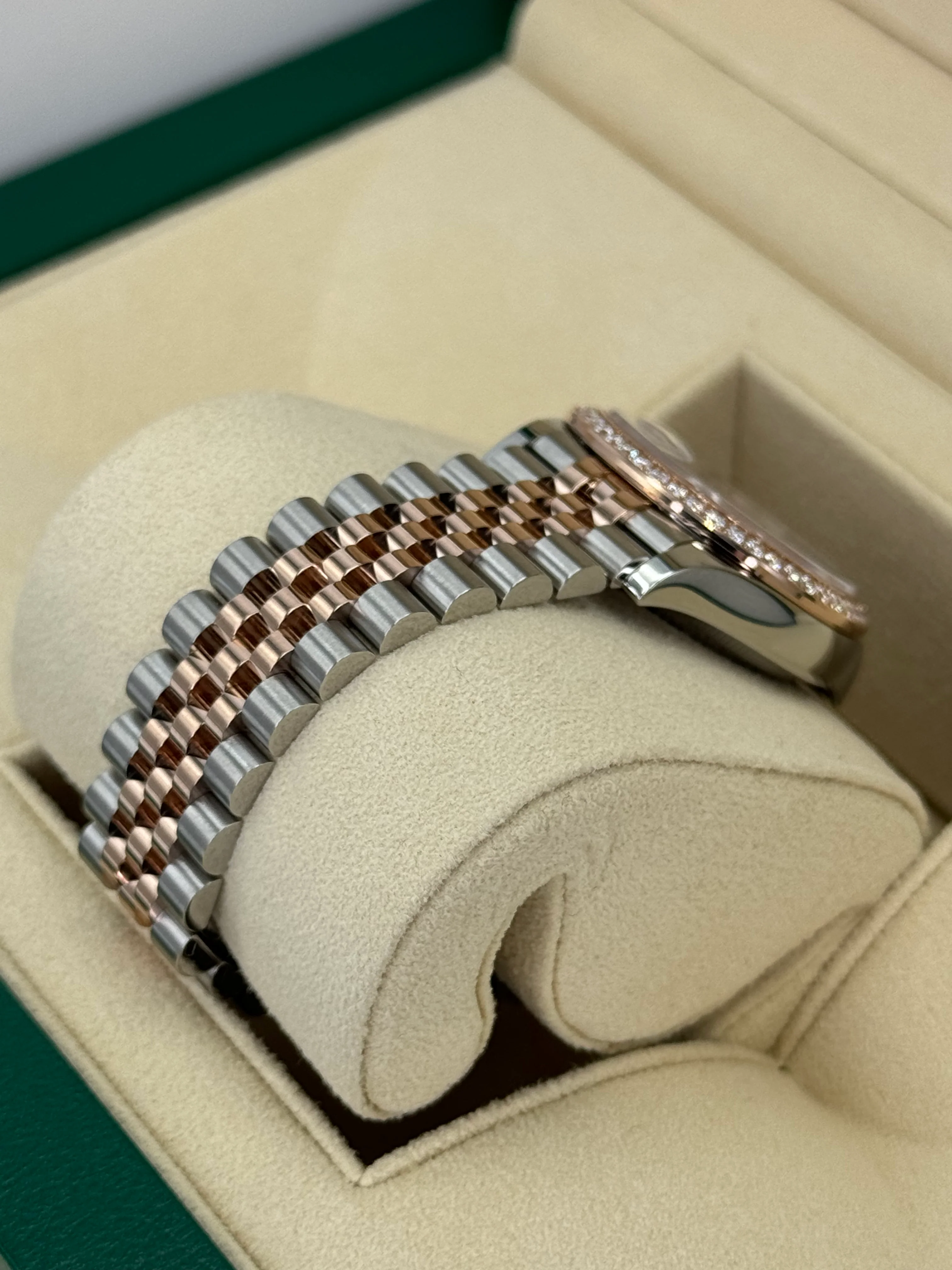 NEW 2023 Datejust 31mm 278381RBR Two-Tone Rose 10 Diamond Dial - Image 7