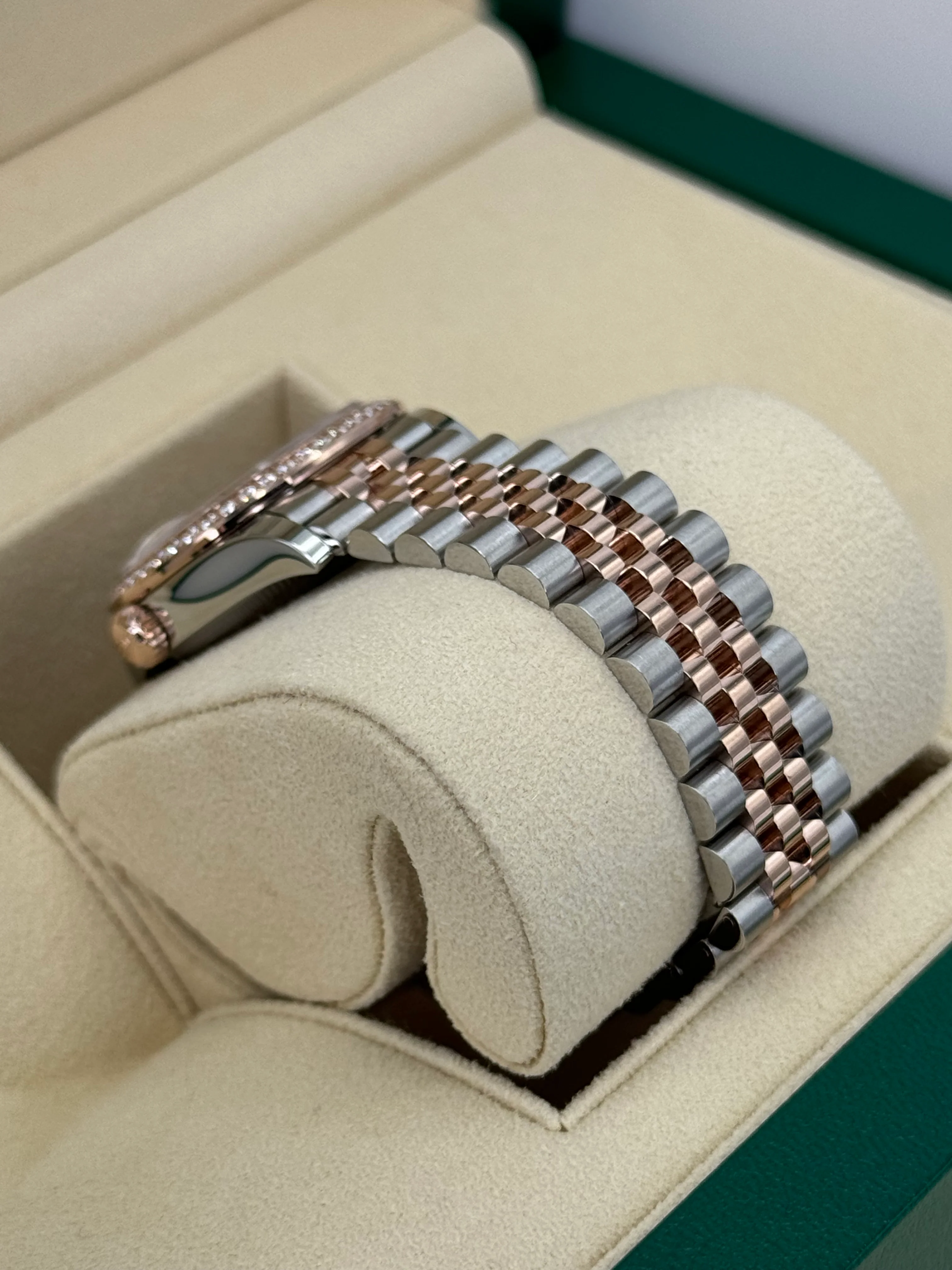NEW 2023 Datejust 31mm 278381RBR Two-Tone Rose 10 Diamond Dial - Image 8