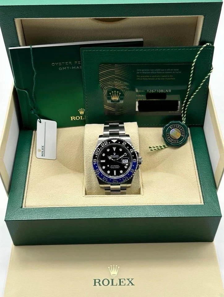 New 2023 Rolex GMT-Master II "Batman" 40mm 126710BLNR Oyster - Image 11