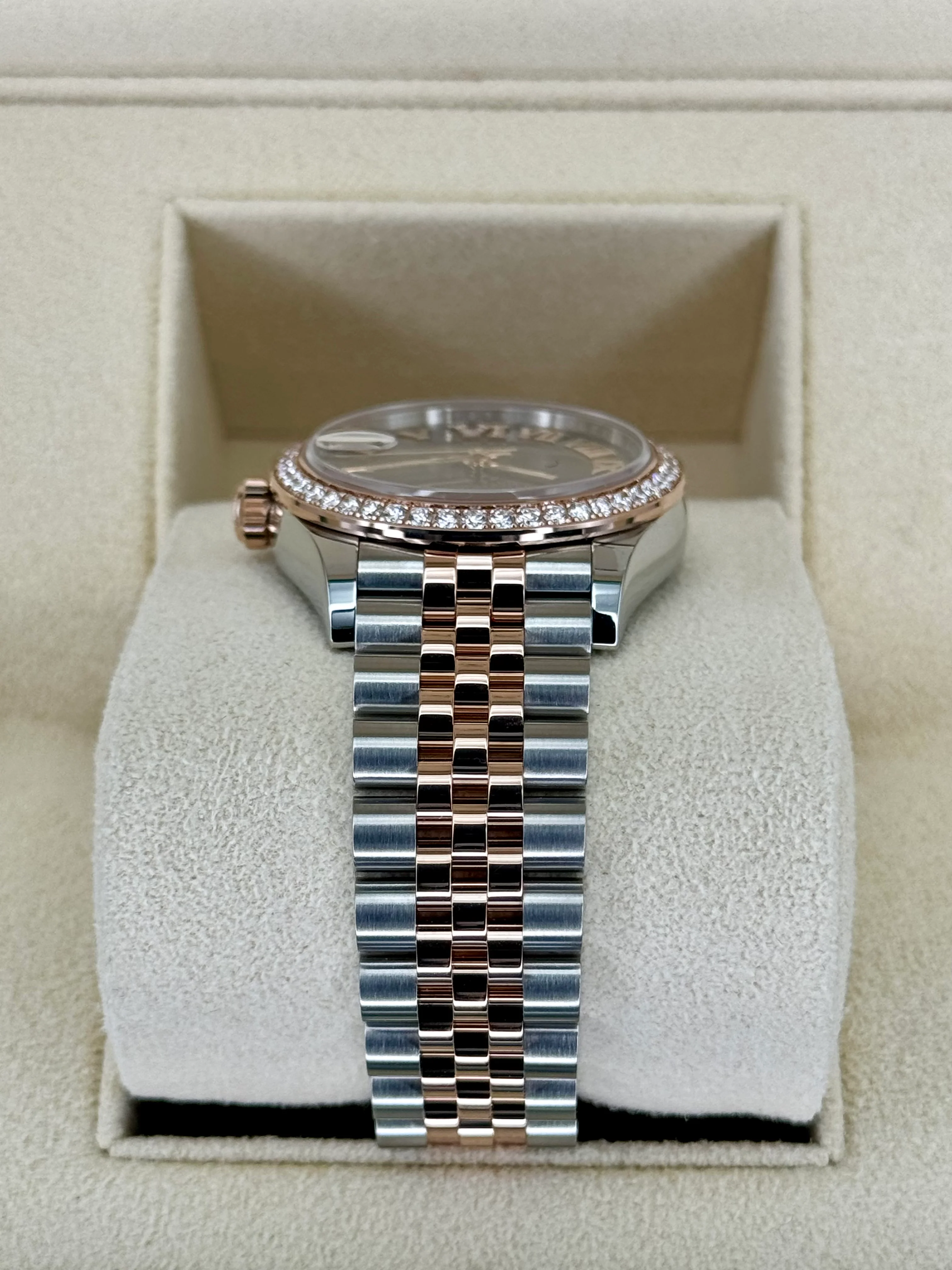 NEW 2023 Rolex Lady Datejust 31mm 278381RBR Two-Tone Chocolate Dial - Image 4