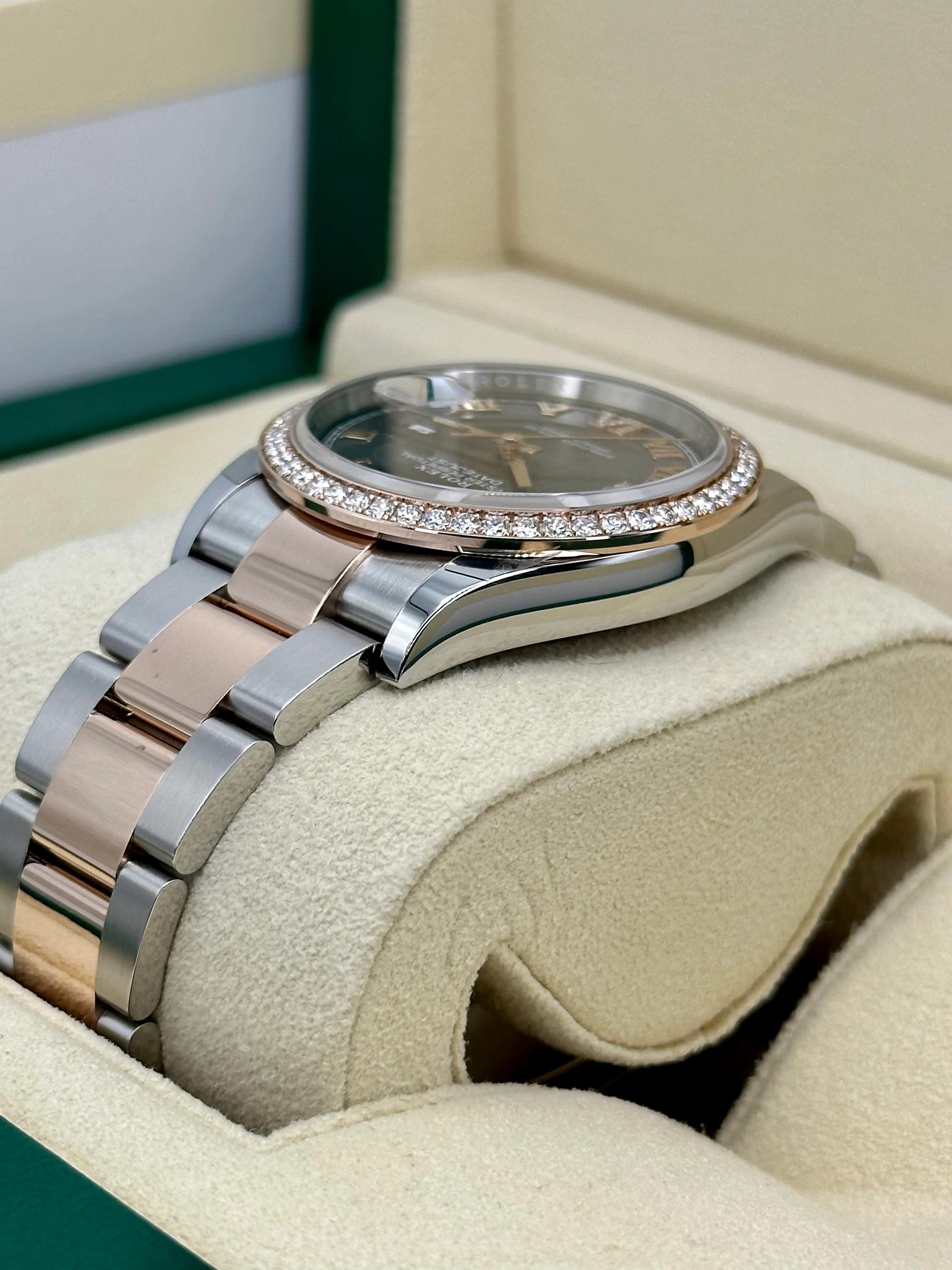 NEW 2023 Rolex Datejust 36mm 126281RBR Two-Tone Oyster Grey Dial - Image 7