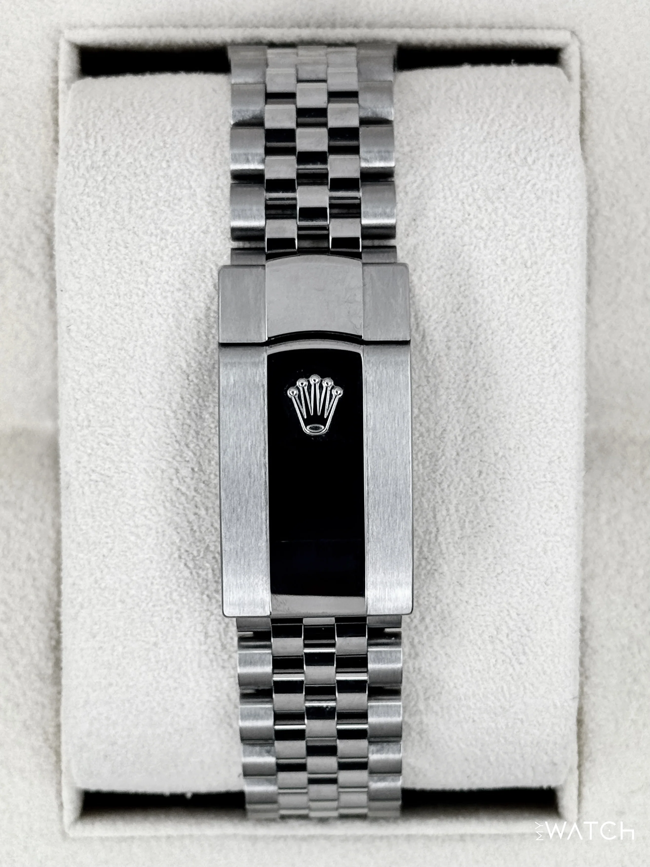 NEW 2023 Rolex Datejust 41mm 126300 Stainless Steel Jubilee Blue Dial - Image 2