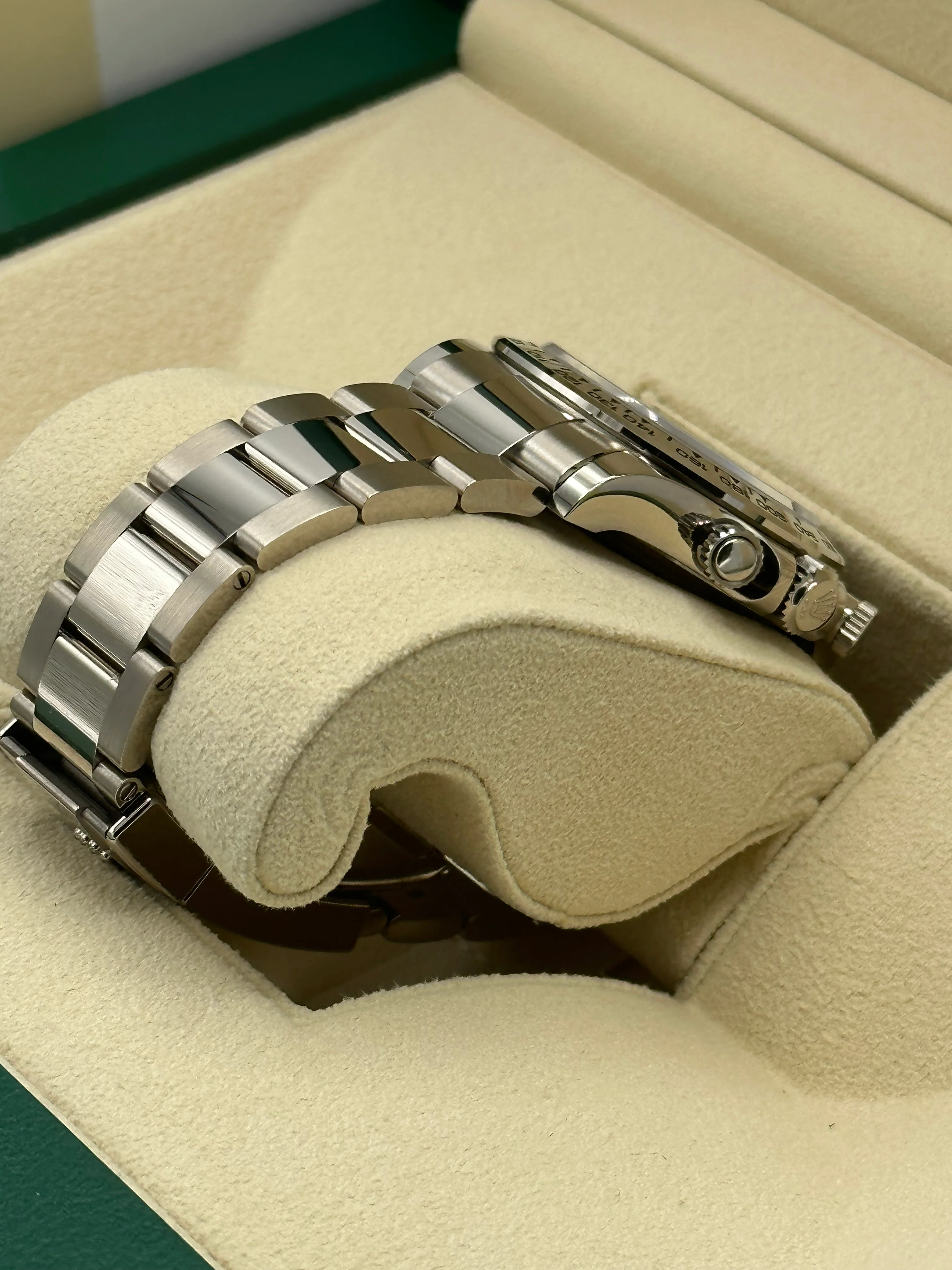 NEW 2023 Rolex Daytona 40mm 116509 White Gold Silver Dial - Image 5